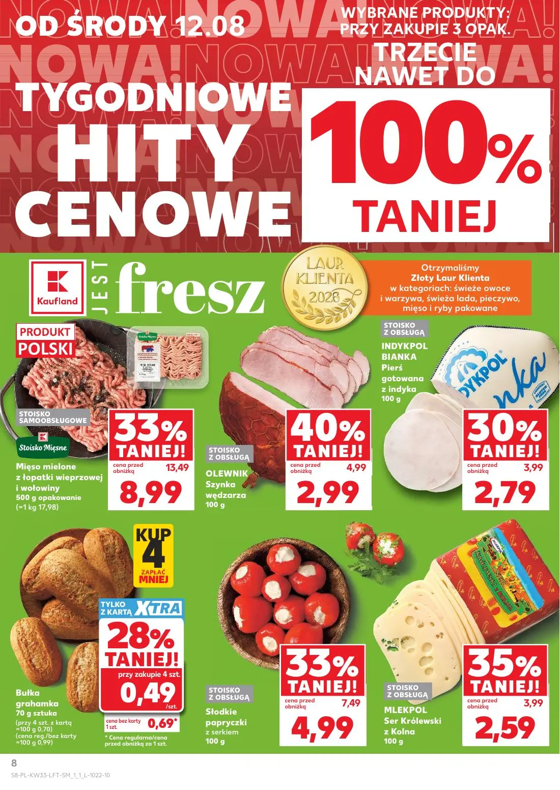 Kaufland gazetka, strona 8 z 64 — Bułka grahamka