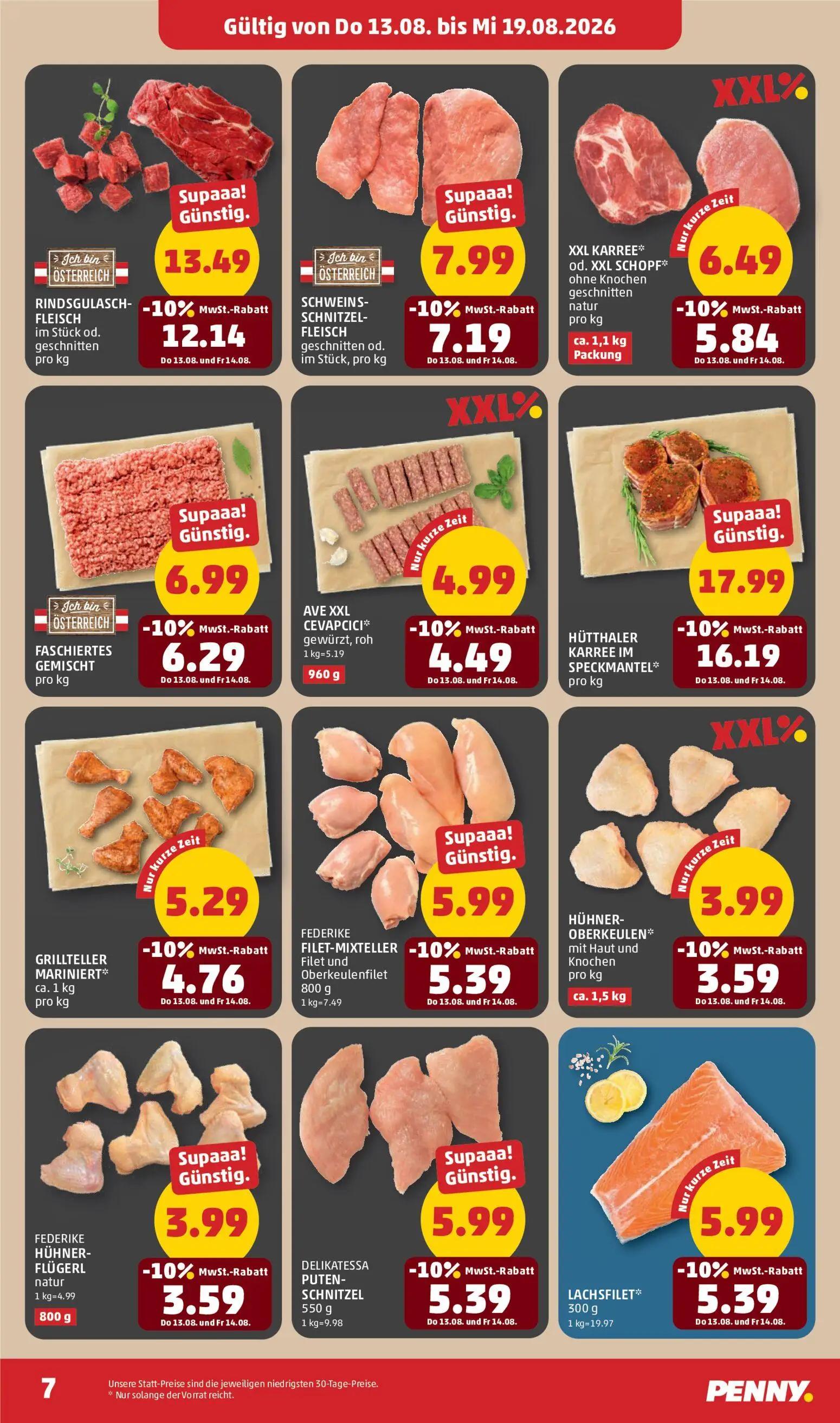 PENNY Prospekt, Seite 7 von 32 — GRILLTELLER MARINIERT*