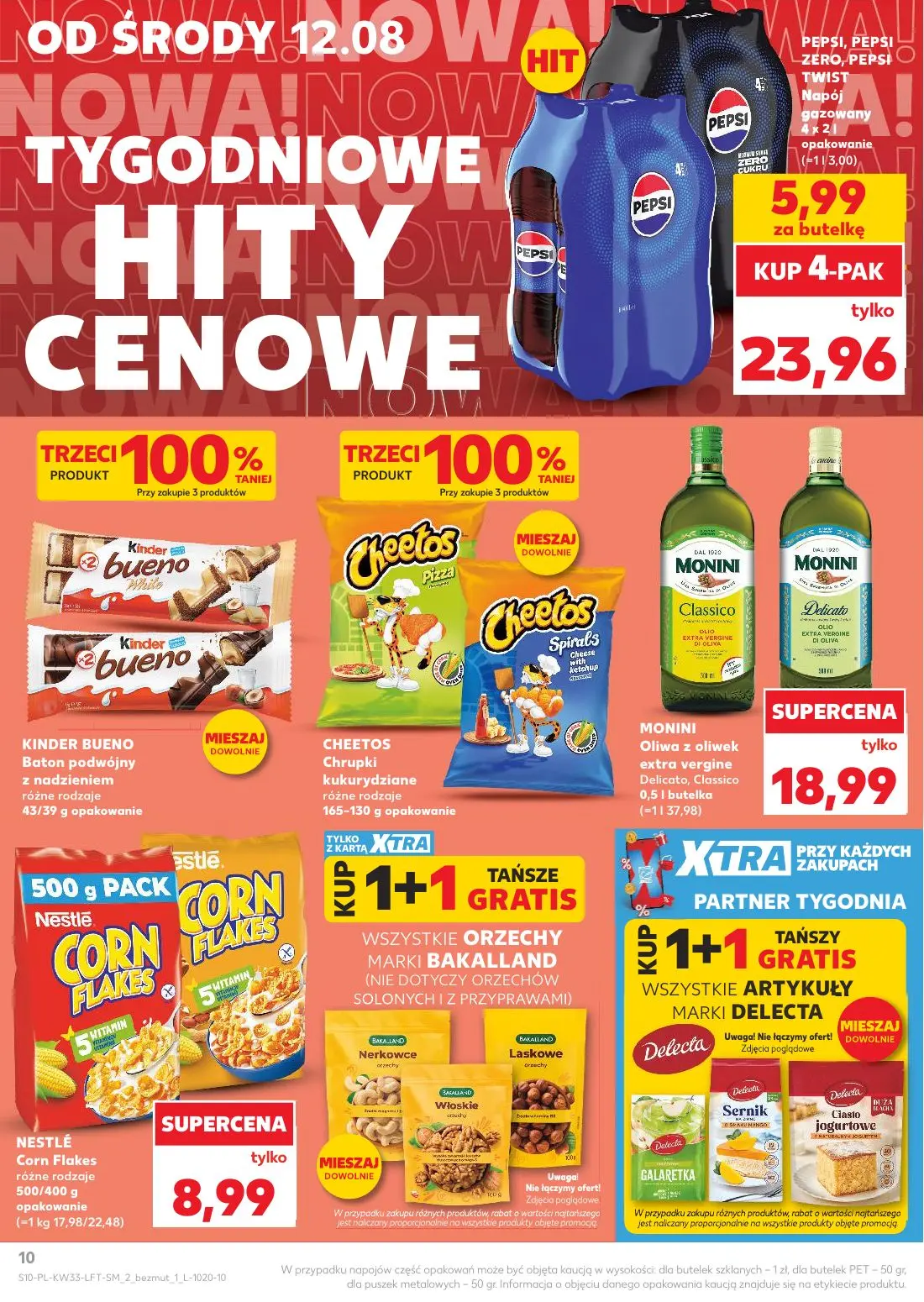 Kaufland gazetka, strona 10 z 64 — PEPSI, PEPSI ZERO, PEPSI TWIST Napój gazowany