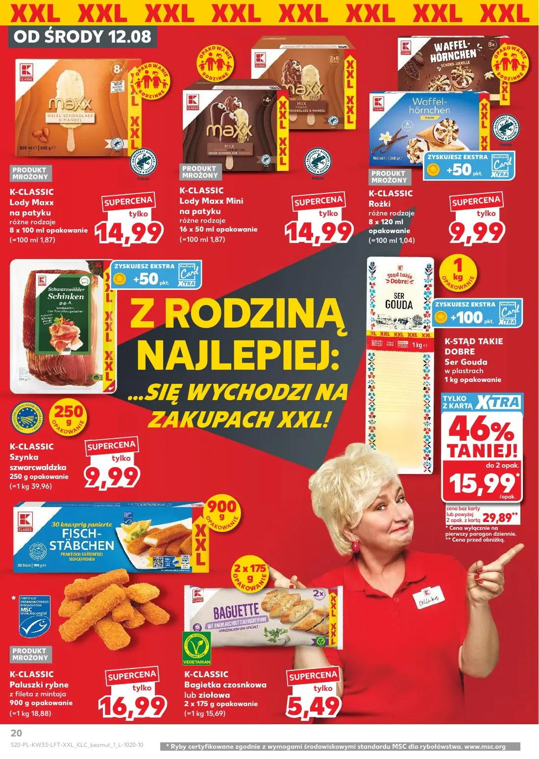 Kaufland gazetka, strona 20 z 64 — Lody Maxx