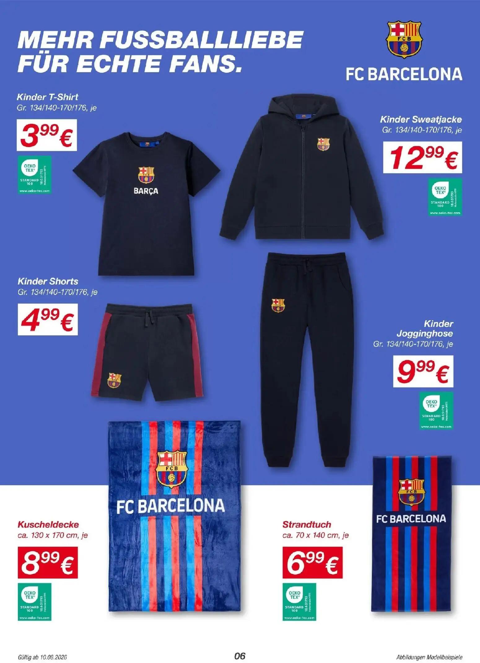 Lidl Prospekt, Seite 6 von 23 — Kinder T-Shirt, Kinder Shorts, Kuscheldecke