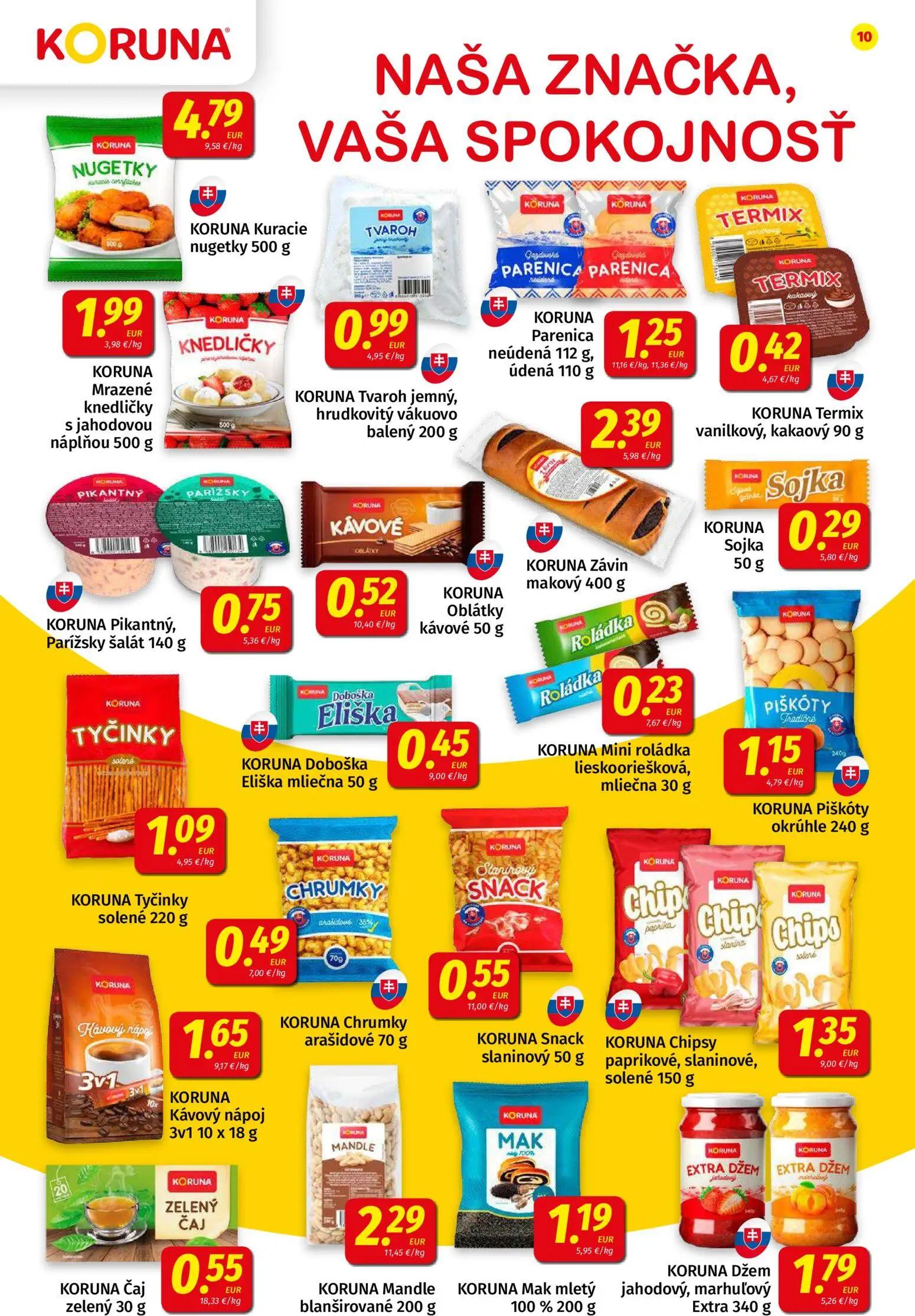 Koruna leták, strana 10 z 24