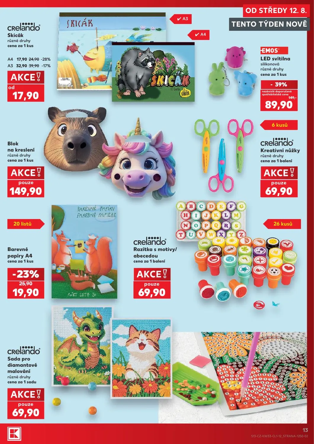 Kaufland leták, strana 13 z 18 — Skicák