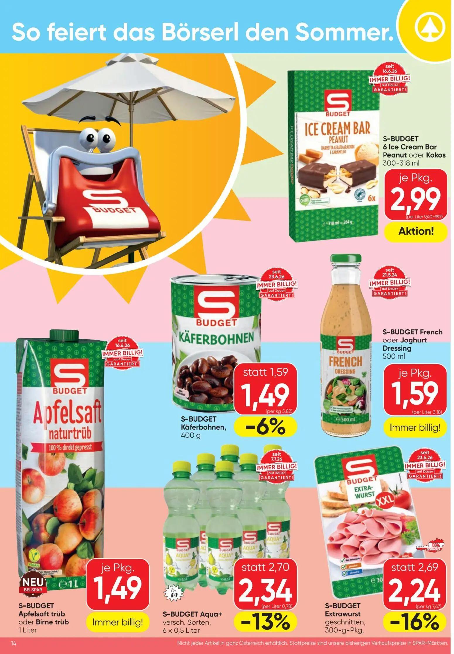 Spar Prospekt, Seite 14 von 20