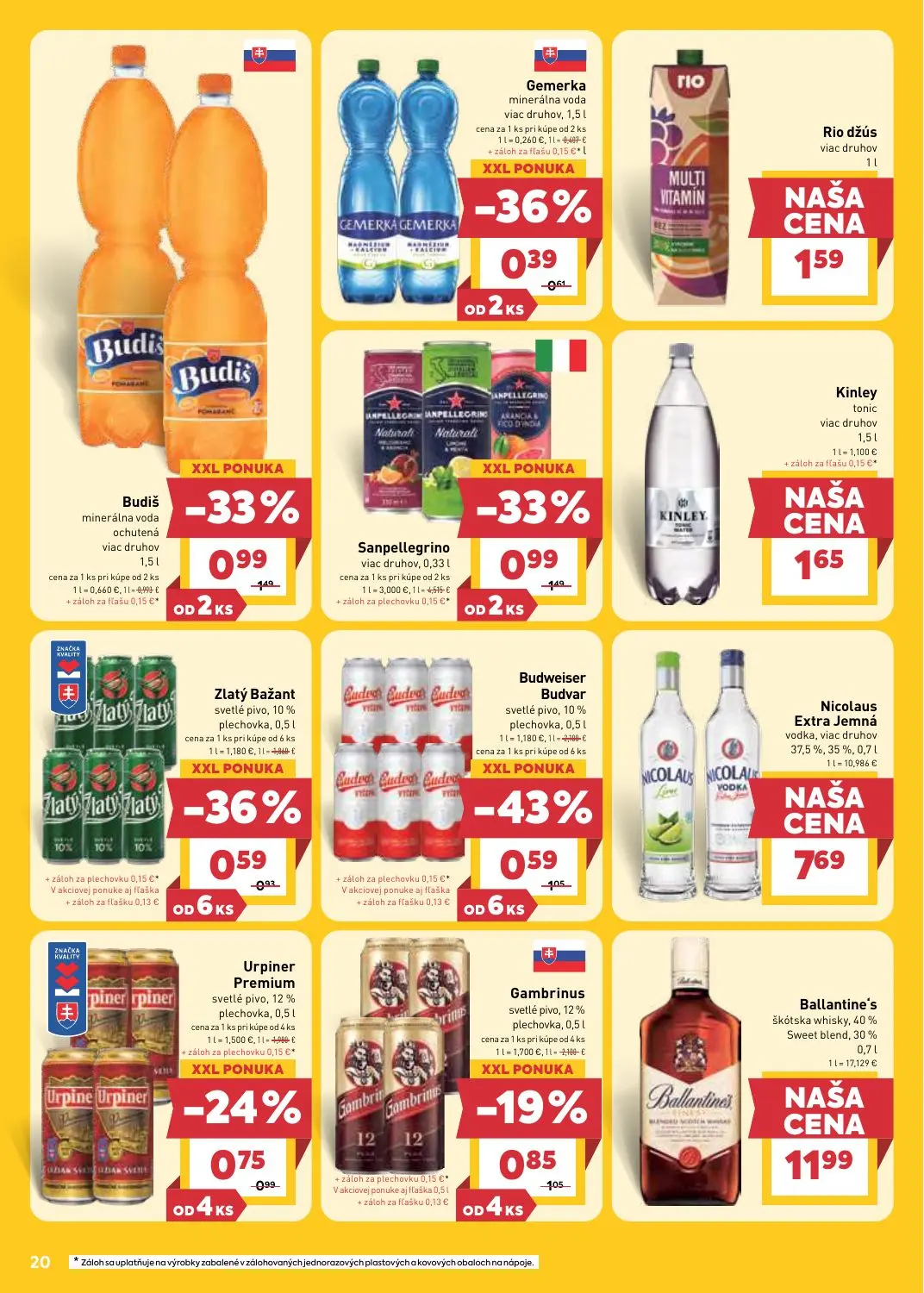 Billa leták, strana 20 z 33