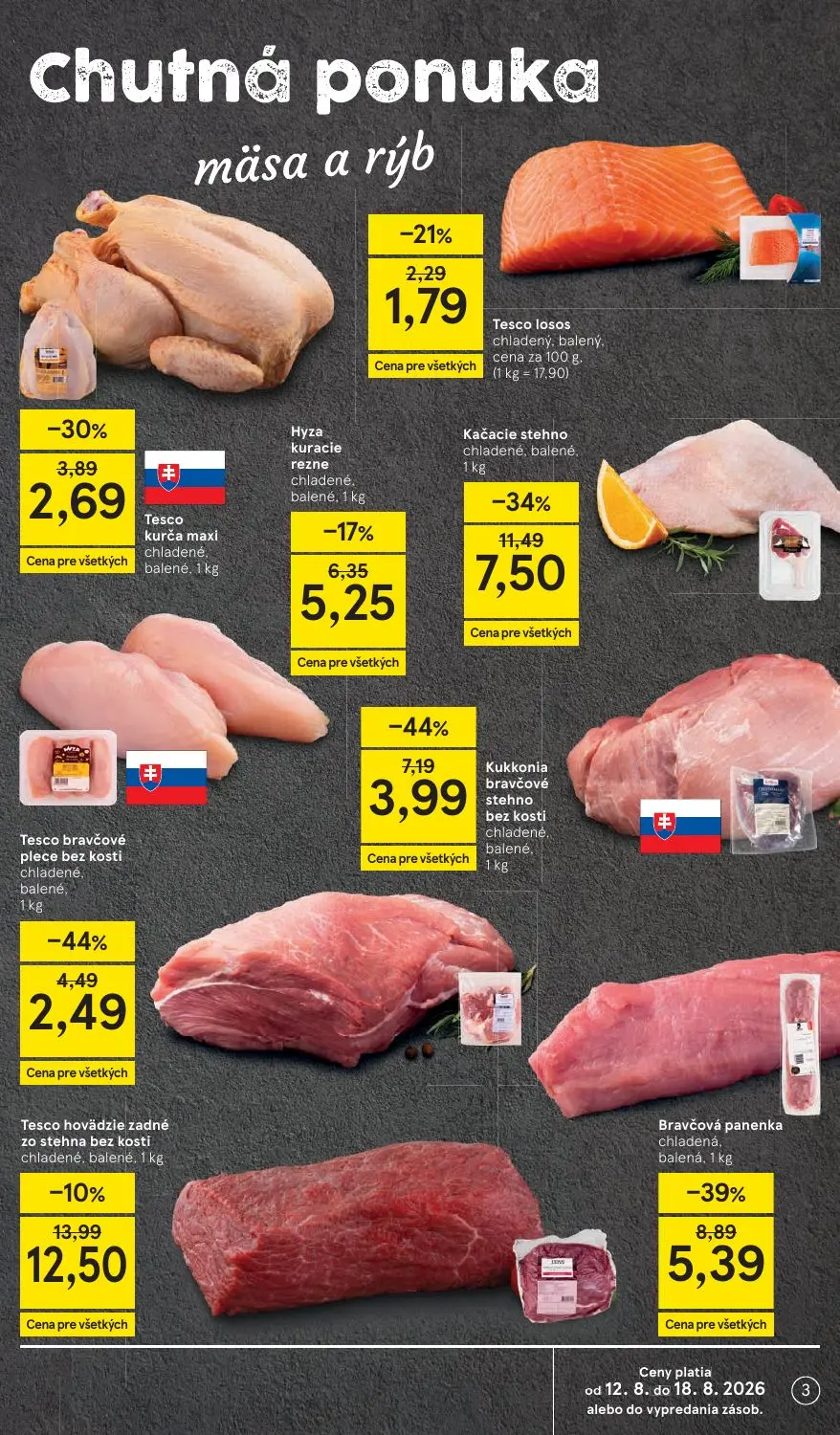 Tesco Supermarket leták, strana 3 z 34