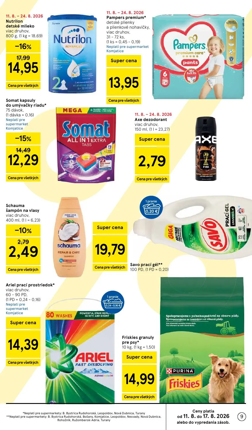 Tesco Supermarket leták, strana 9 z 34