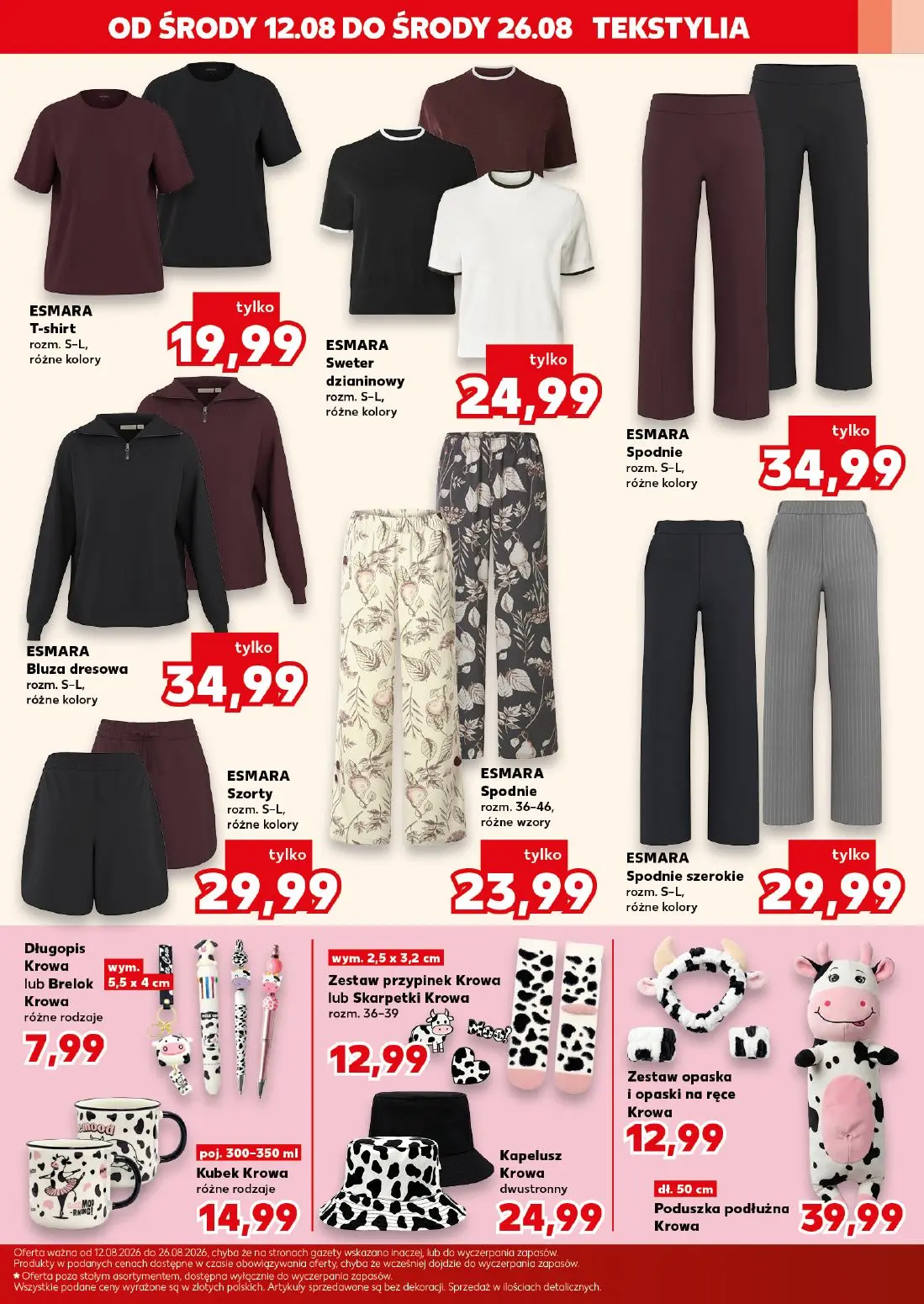 Kaufland gazetka, strona 11 z 16 — Długopis Krowa lub Brelok Krowa, Zestaw przypinek Krowa lub Skarpetki Krowa, Kubek Krowa