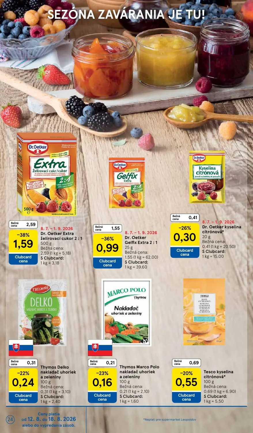 Tesco Supermarket leták, strana 24 z 34