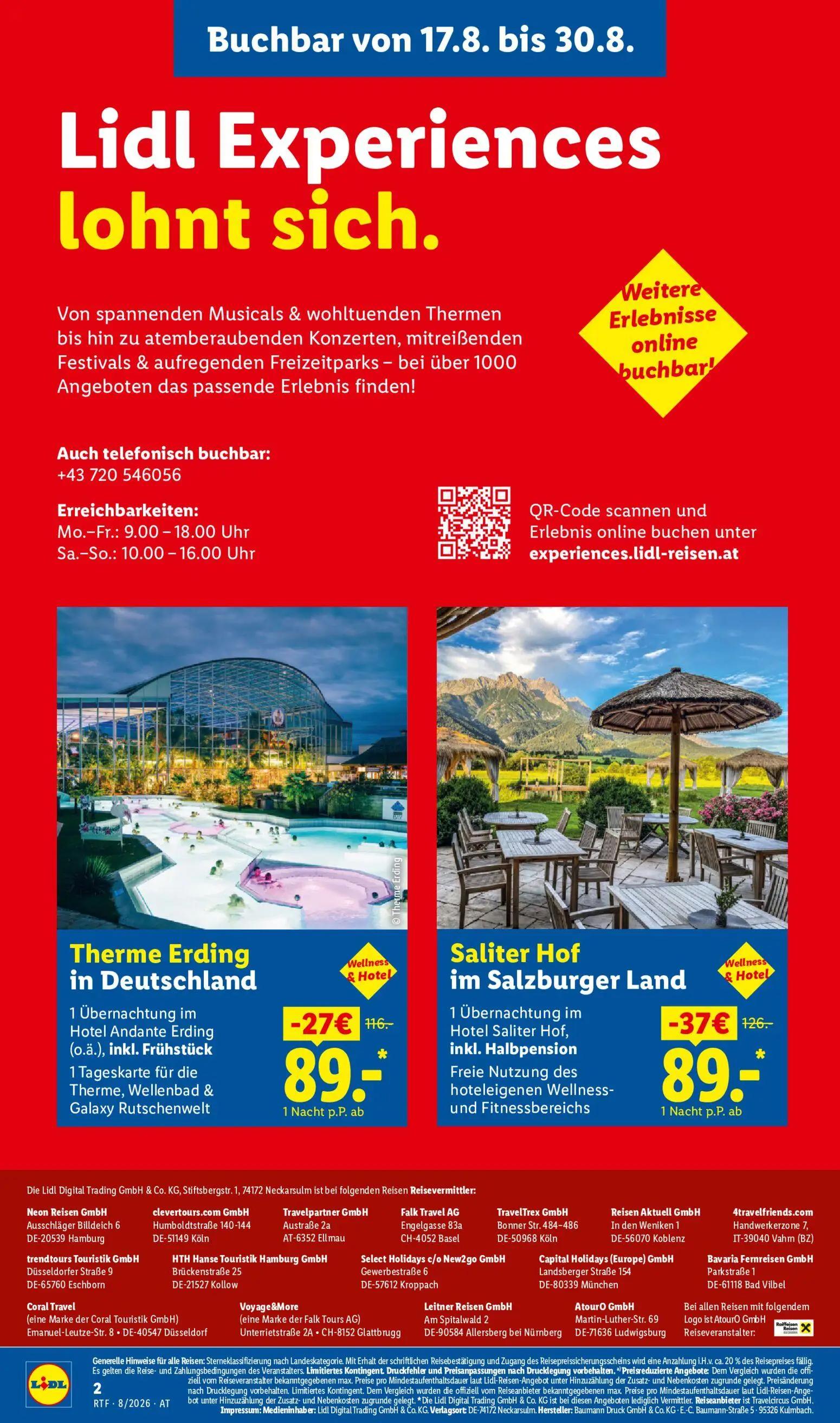 Lidl Prospekt, Seite 2 von 20 — Saliter Hof im Salzburger Land