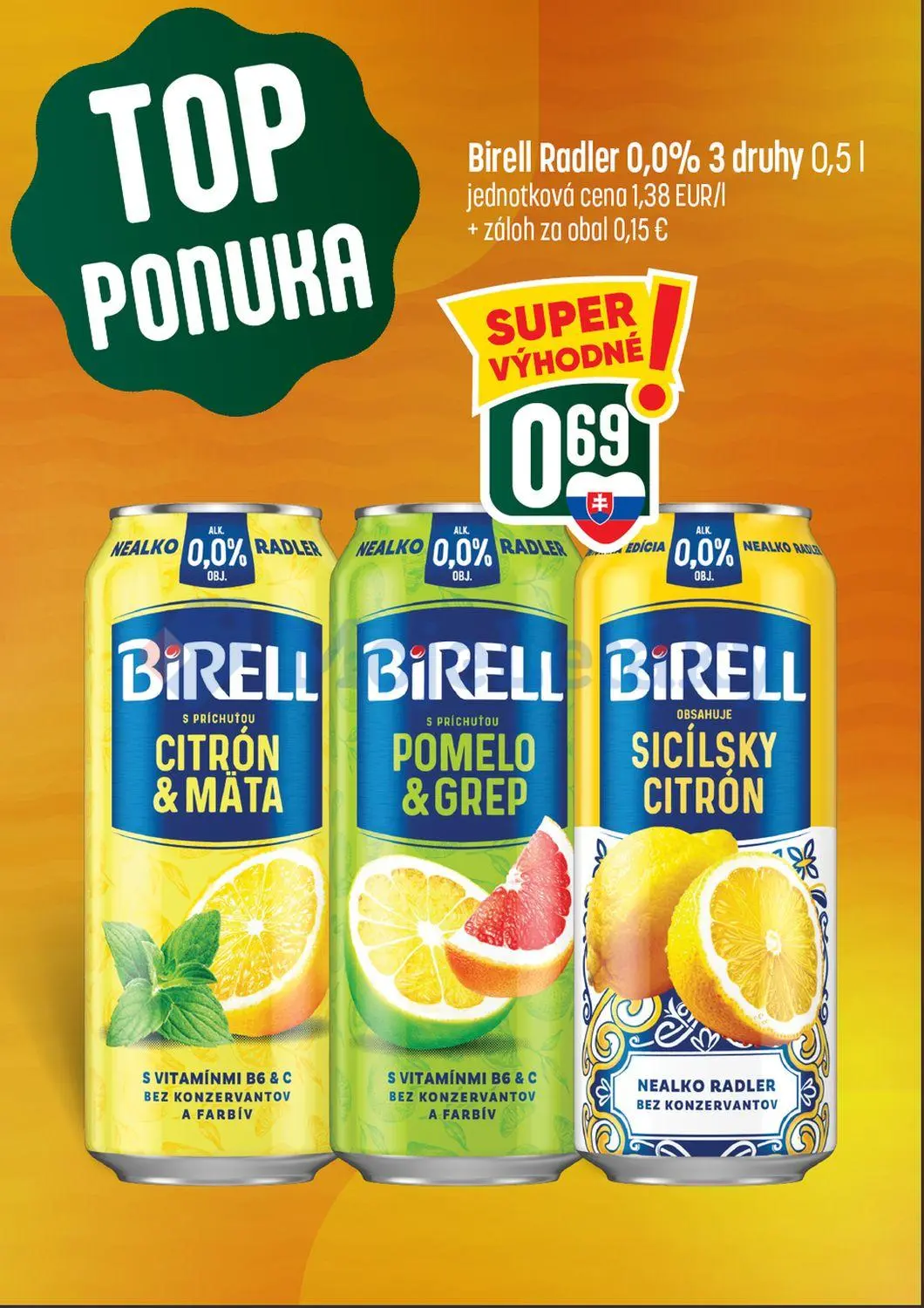 Coop Tempo leták, strana 5 z 64 — Birell Radler 0,0%
