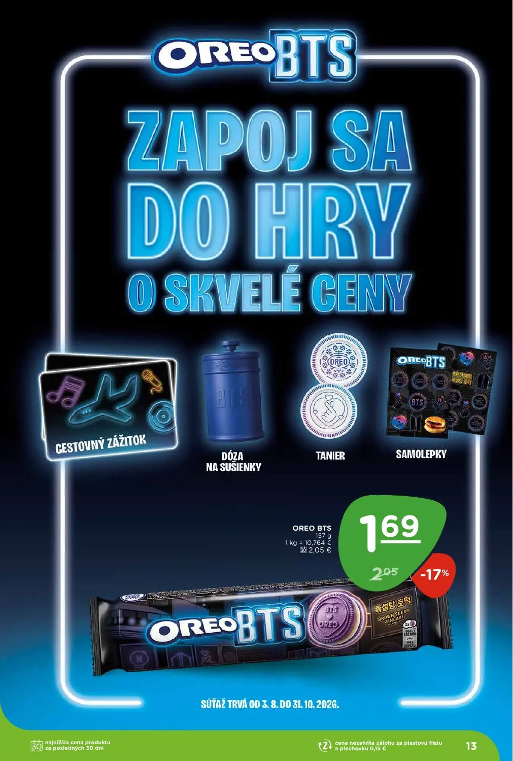 Terno leták, strana 13 z 29 — OREO BTS