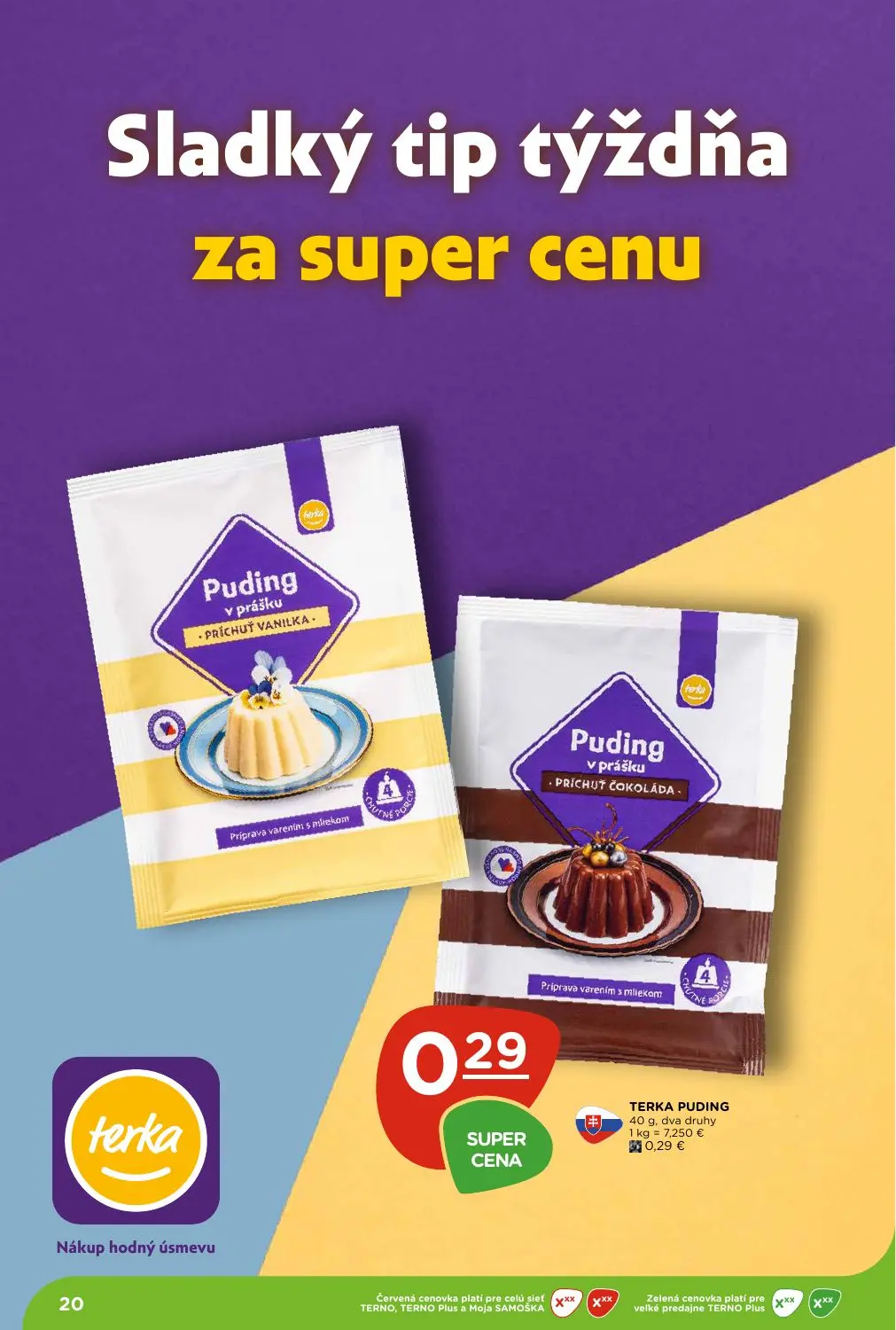 Terno leták, strana 20 z 29 — TERKA PUDING
