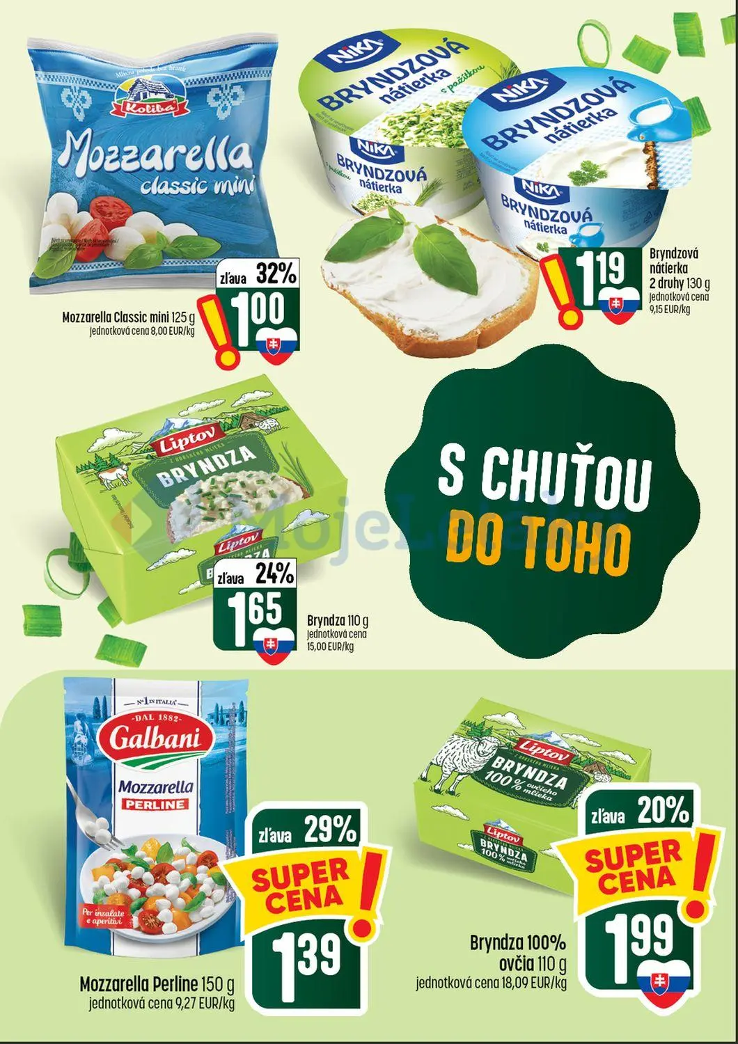 Coop Tempo leták, strana 21 z 64 — Mozzarella Perline, Liptov BRYNDZA, Bryndza 100% ovčia