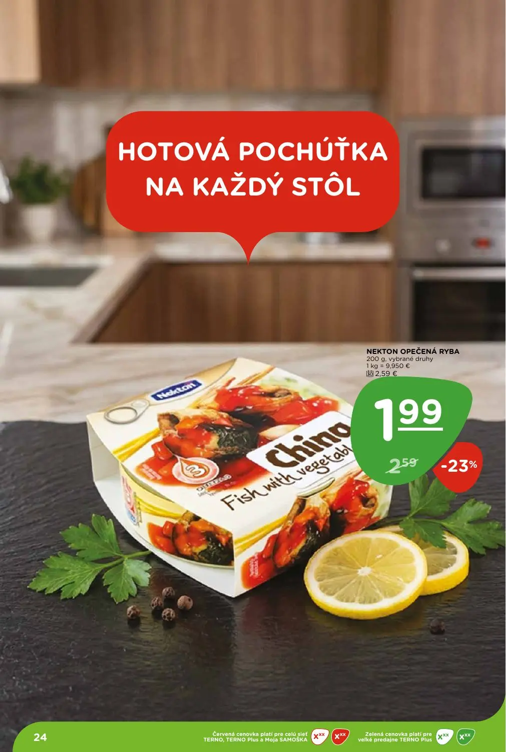 Terno leták, strana 24 z 29 — NEKTON OPEČENÁ RYBA