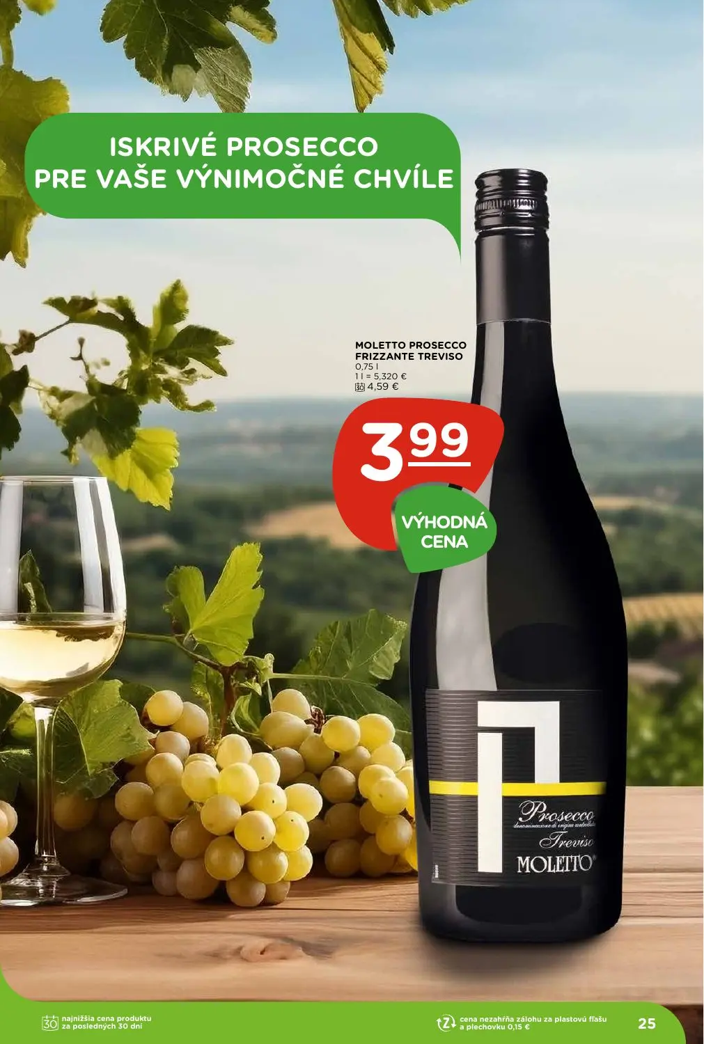 Terno leták, strana 25 z 29 — MOLETTO PROSECCO FRIZZANTE TREVISO