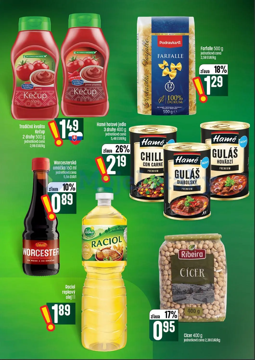 Coop Tempo leták, strana 35 z 64 — Hamé hotové jedlo, Farfalle, Cícer