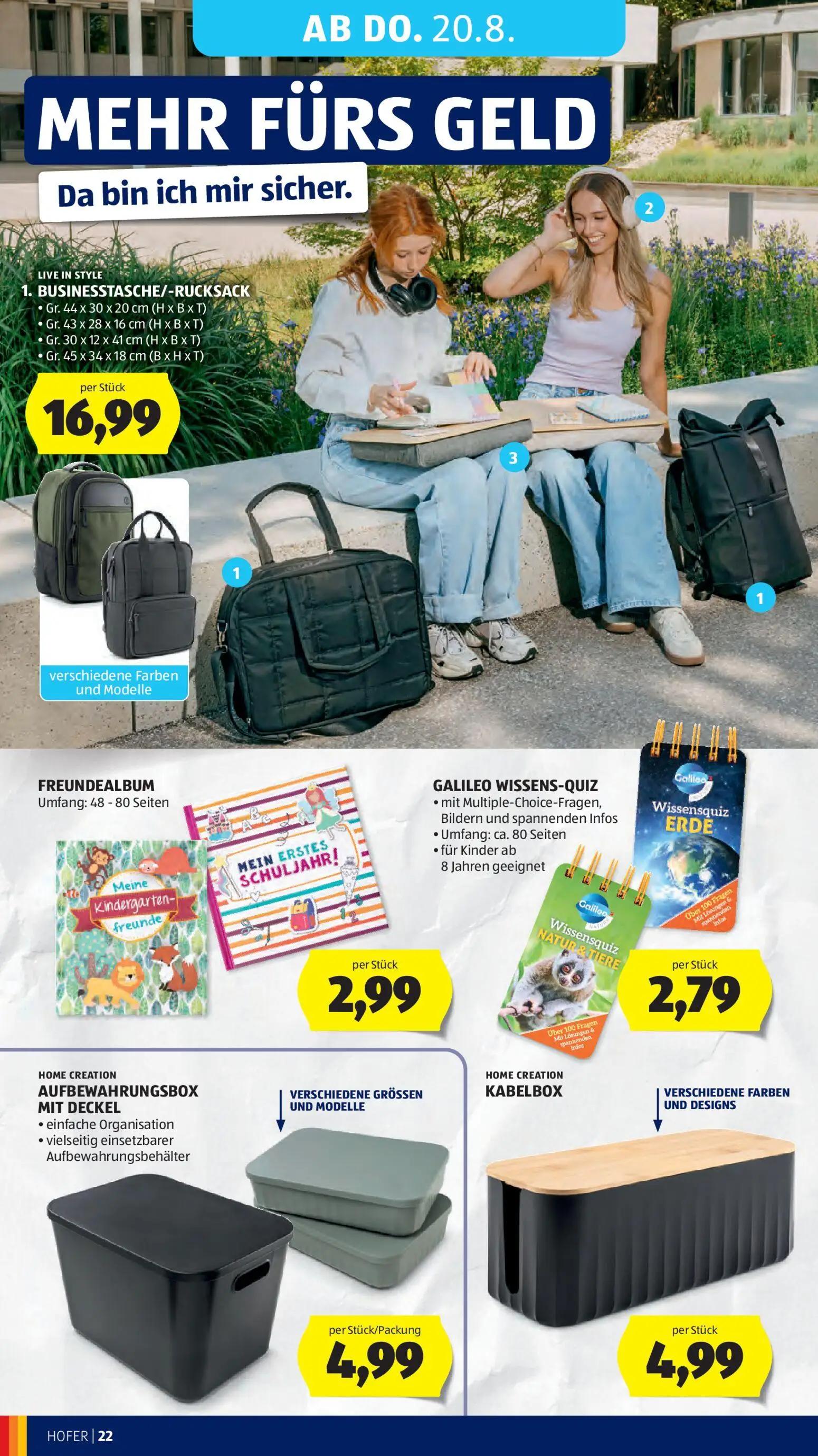 Hofer Prospekt, Seite 36 von 48