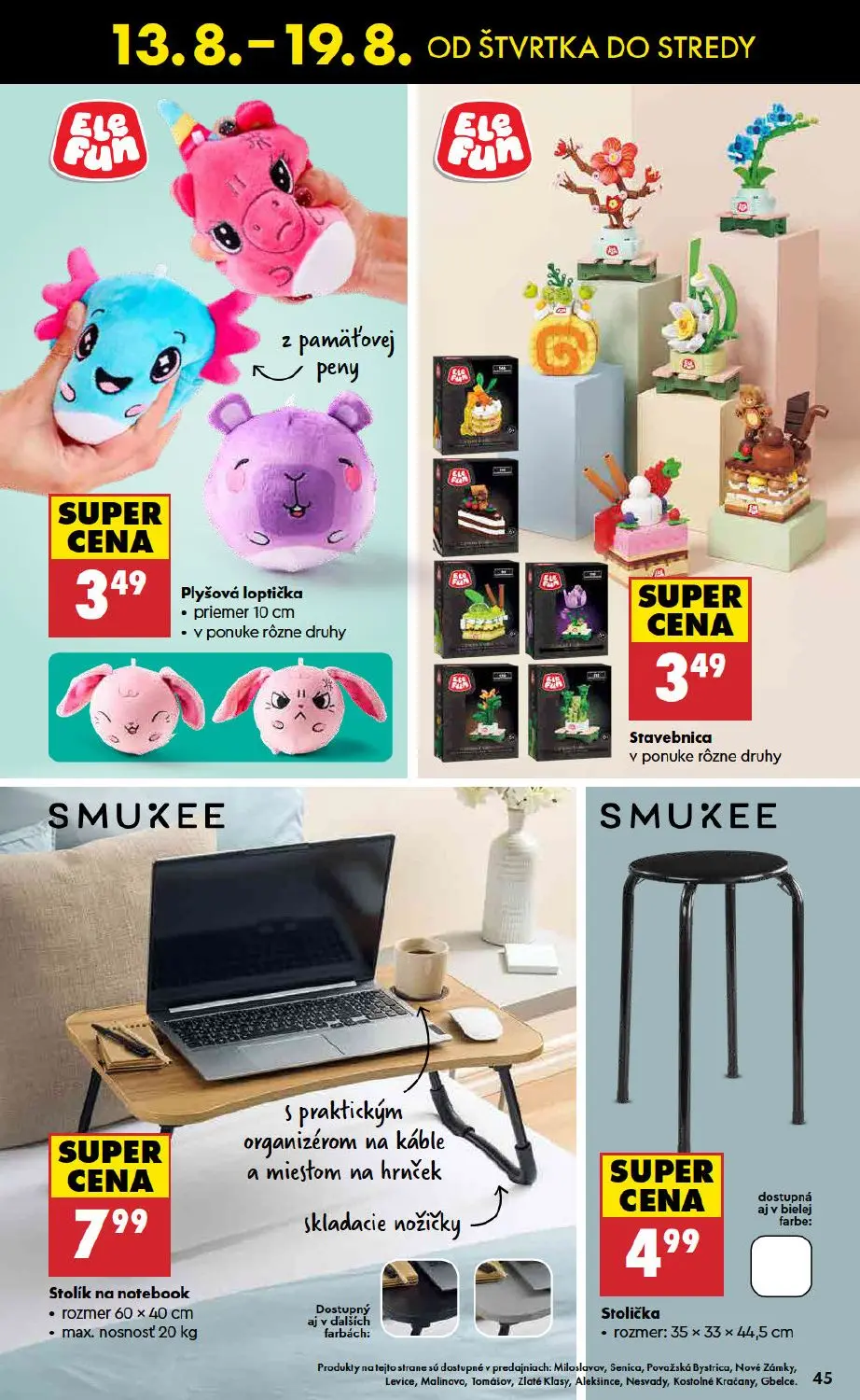 Biedronka leták, strana 45 z 48