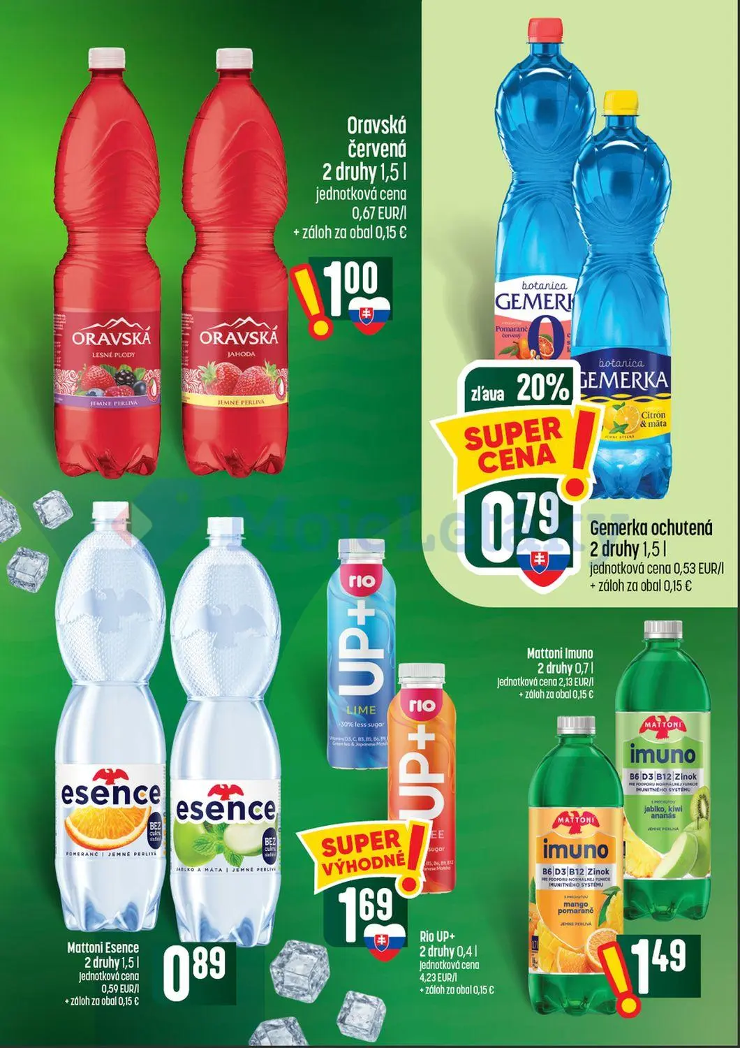 Coop Tempo leták, strana 49 z 64 — Gemerka ochutená, Oravská červená, Mattoni Esence