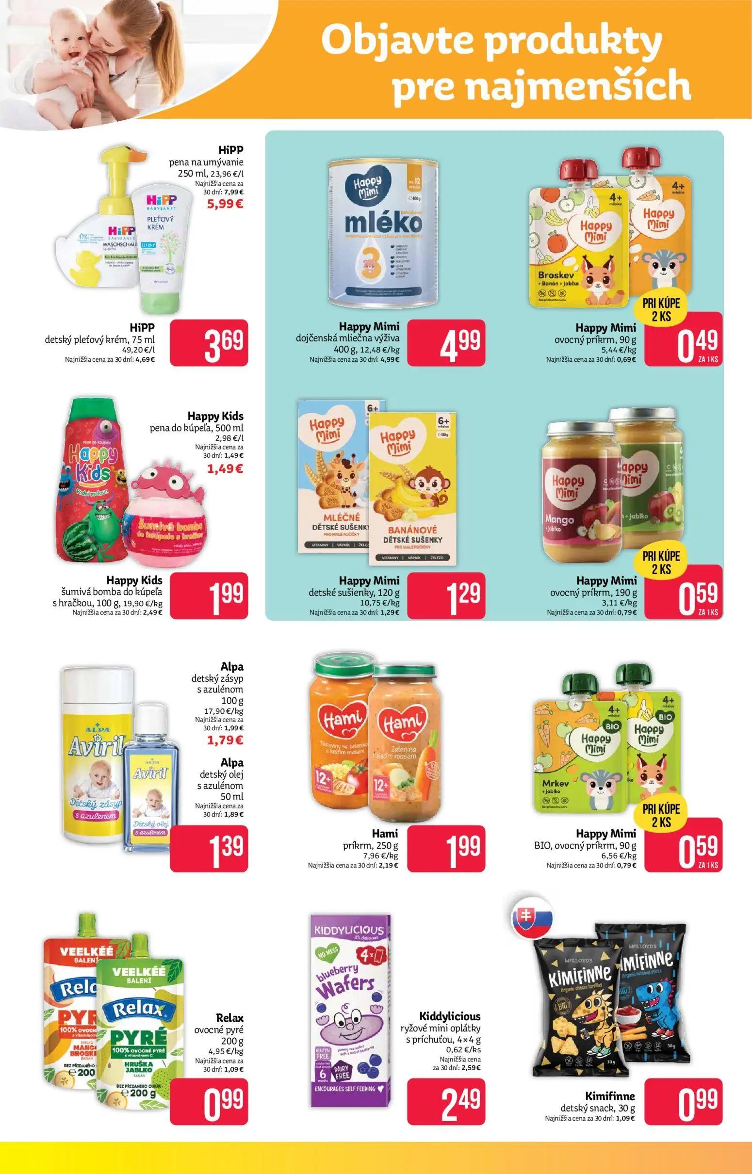 Teta Drogerie leták, strana 10 z 16 — HIPP pena na umývanie, HiPP detský pleťový krém, Happy Kids šumivá bomba do kúpeľa s h…