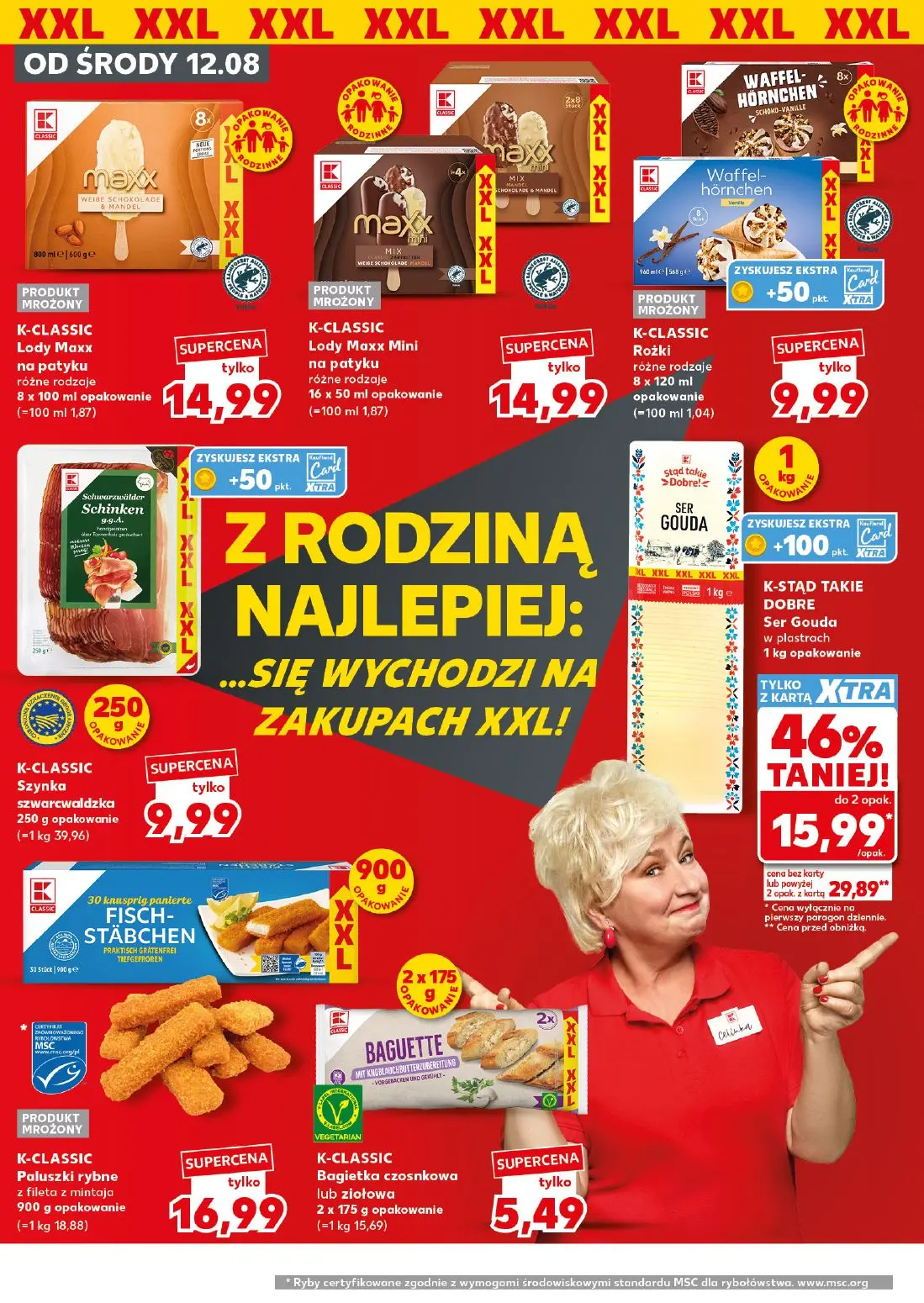 Kaufland gazetka, strona 12 z 26 — Ser Gouda w plastrach