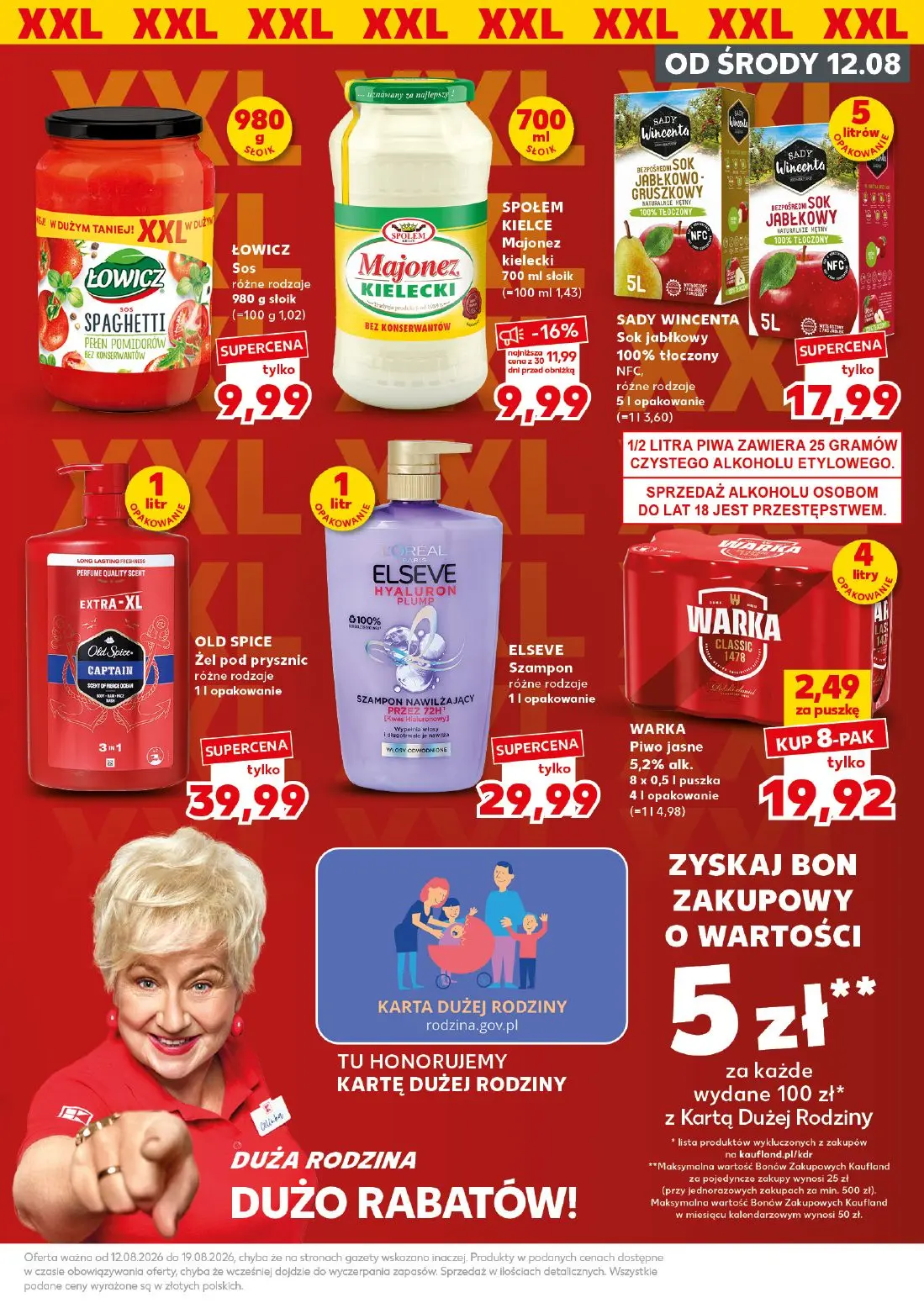 Kaufland gazetka, strona 15 z 26 — SPOŁEM KIELCE Majonez kielecki