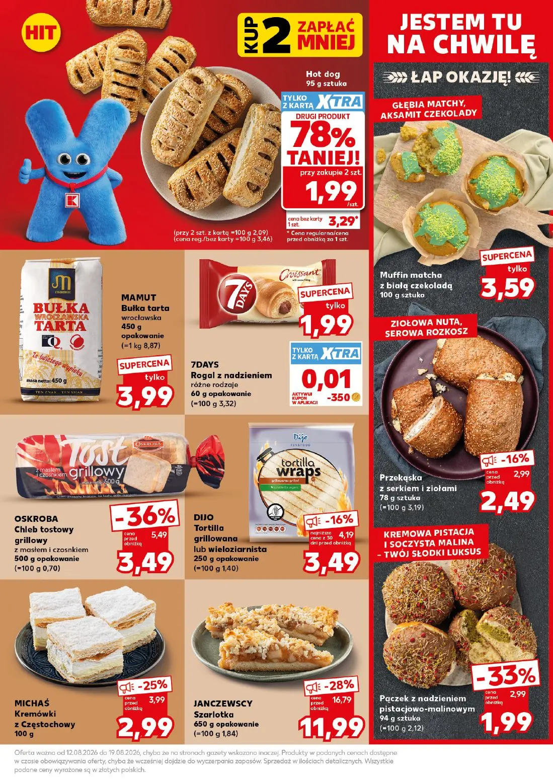 Kaufland gazetka, strona 17 z 26 — OSKROBA Chleb tostowy grillowy z masłem i czosnkiem, DIJO Tortilla grillowana lub wielozi…