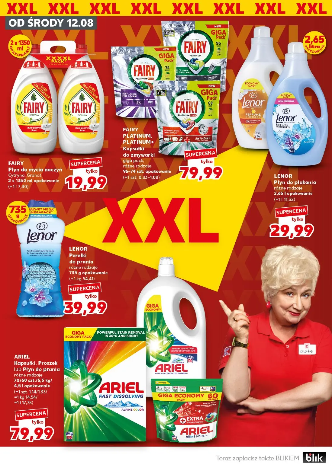 Kaufland gazetka, strona 24 z 26 — FAIRY Płyn do mycia naczyń Cytryna, Granat, FAIRY PLATINUM, PLATINUM+ Kapsułki do zmywark…