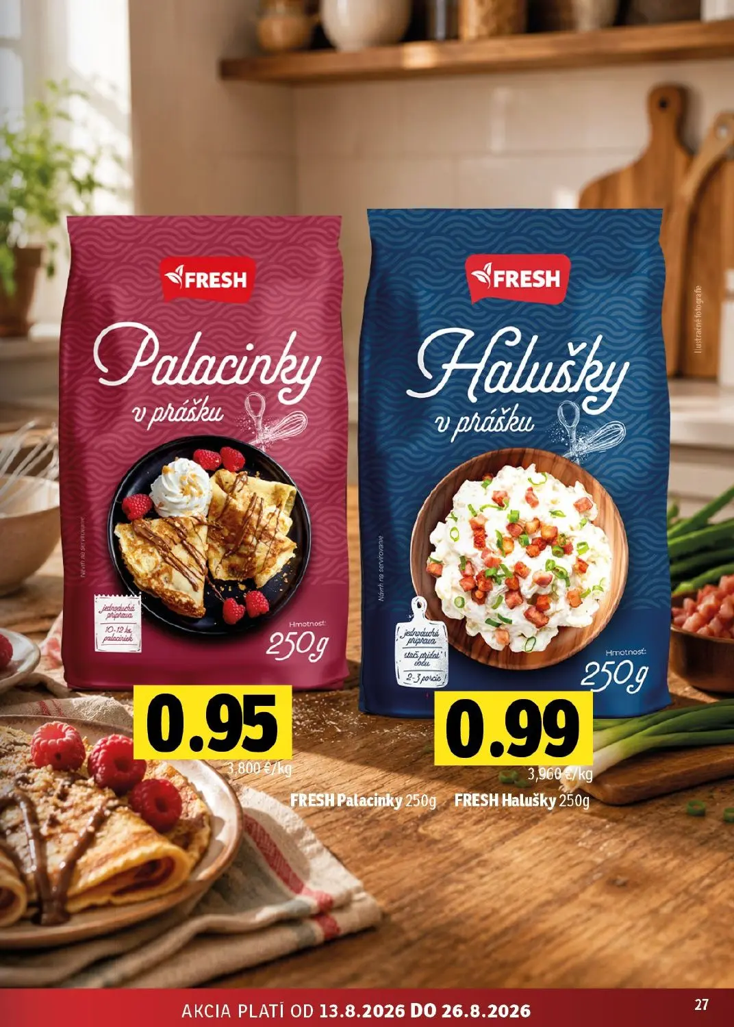 Fresh - západ leták, strana 27 z 48 — FRESH Palacinky, FRESH Halušky