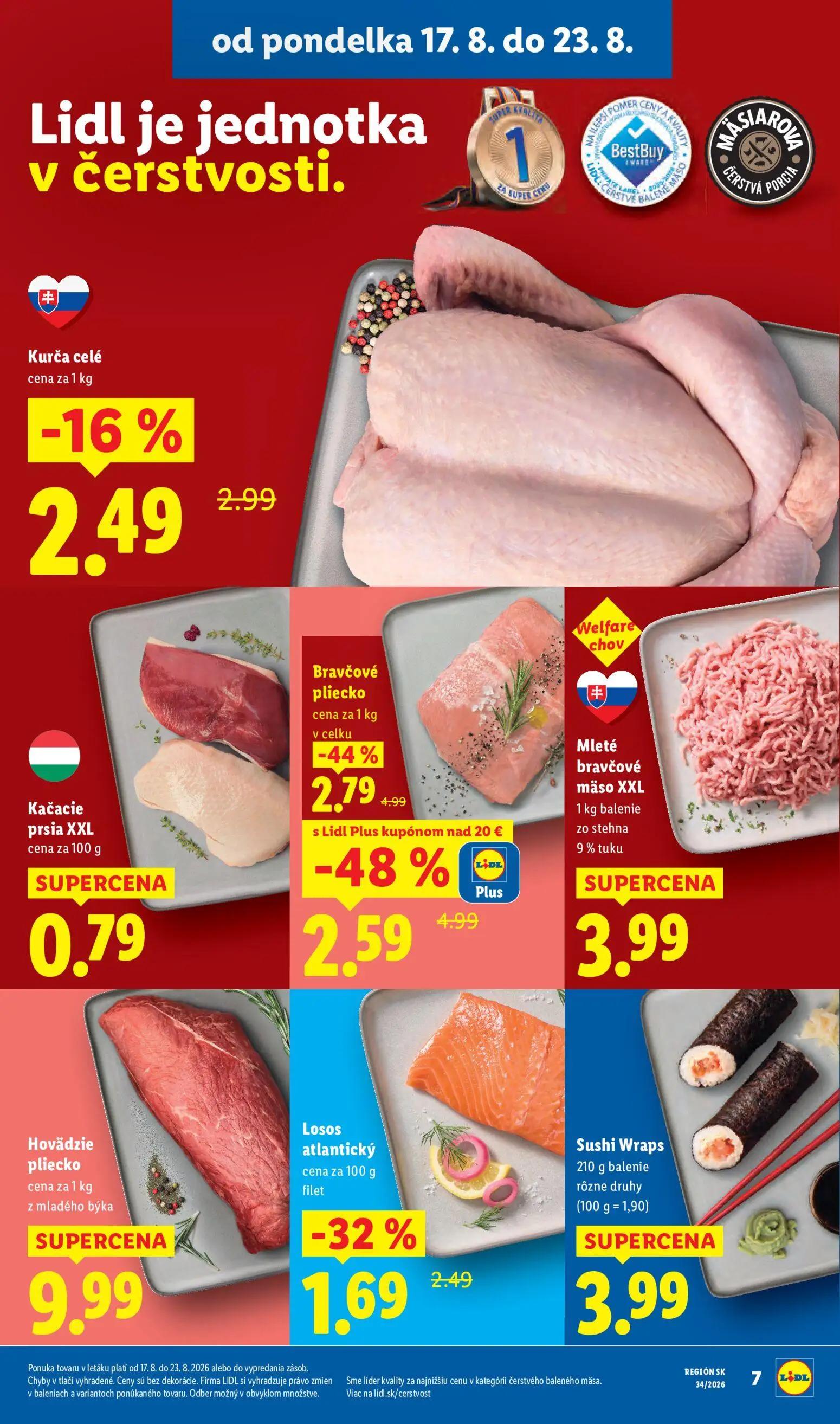 Lidl leták, strana 11 z 95 — Bravčové pliecko