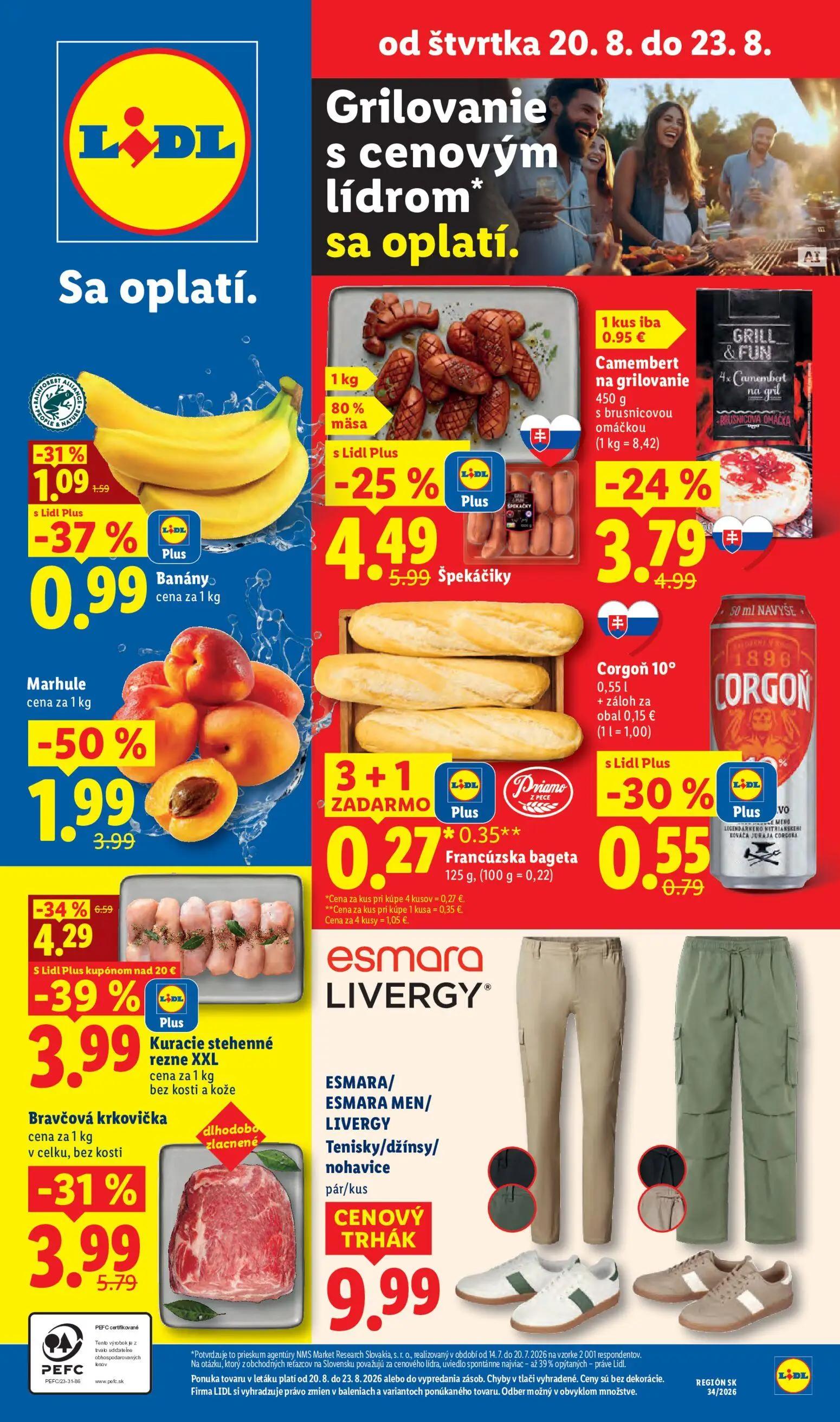 Lidl leták, strana 63 z 95 — Banány