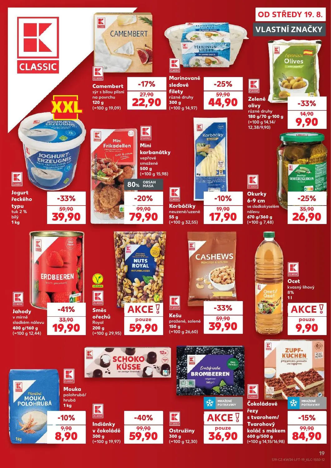 Kaufland leták, strana 19 z 52 — Mini karbanátky vepřové smažené