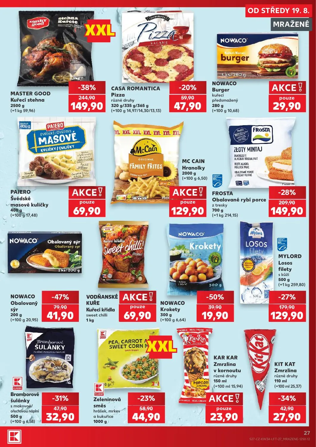 Kaufland leták, strana 27 z 52 — Kuřecí stehna