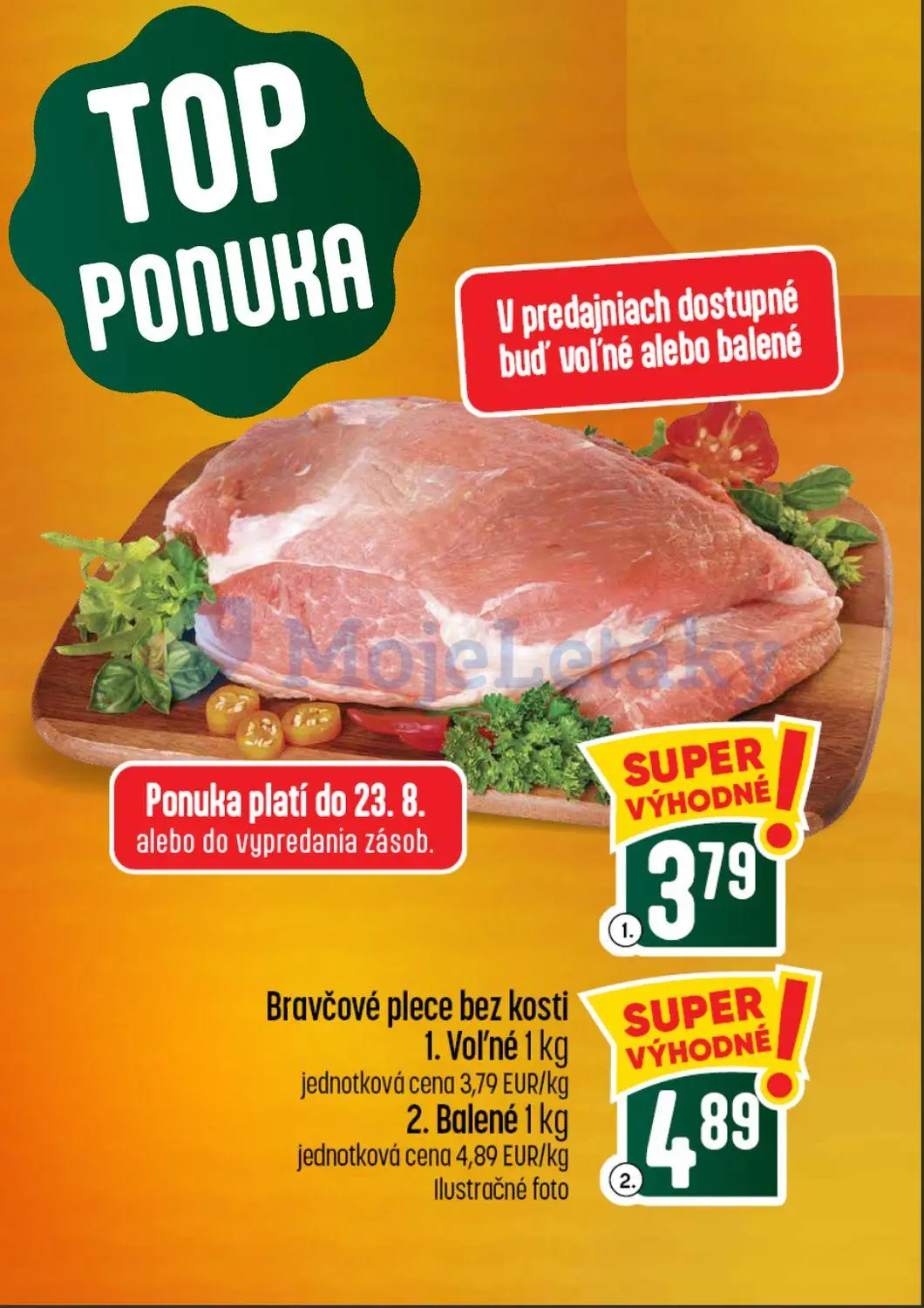 Coop Tempo leták, strana 2 z 62 — Bravčové plece bez kosti, Bravčové plece bez kosti