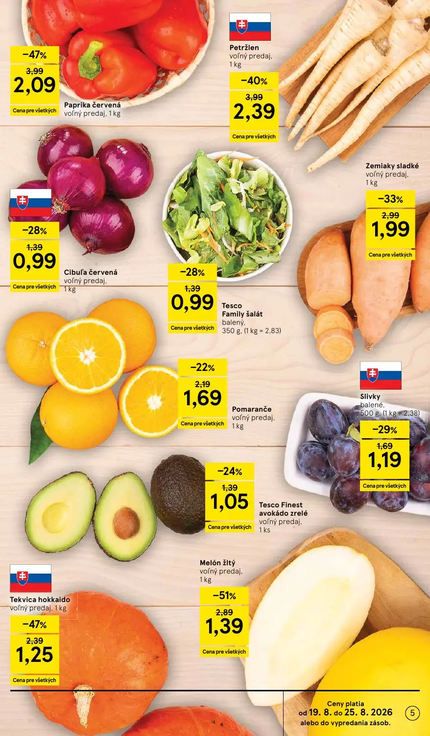 Tesco Supermarket leták, strana 5 z 30