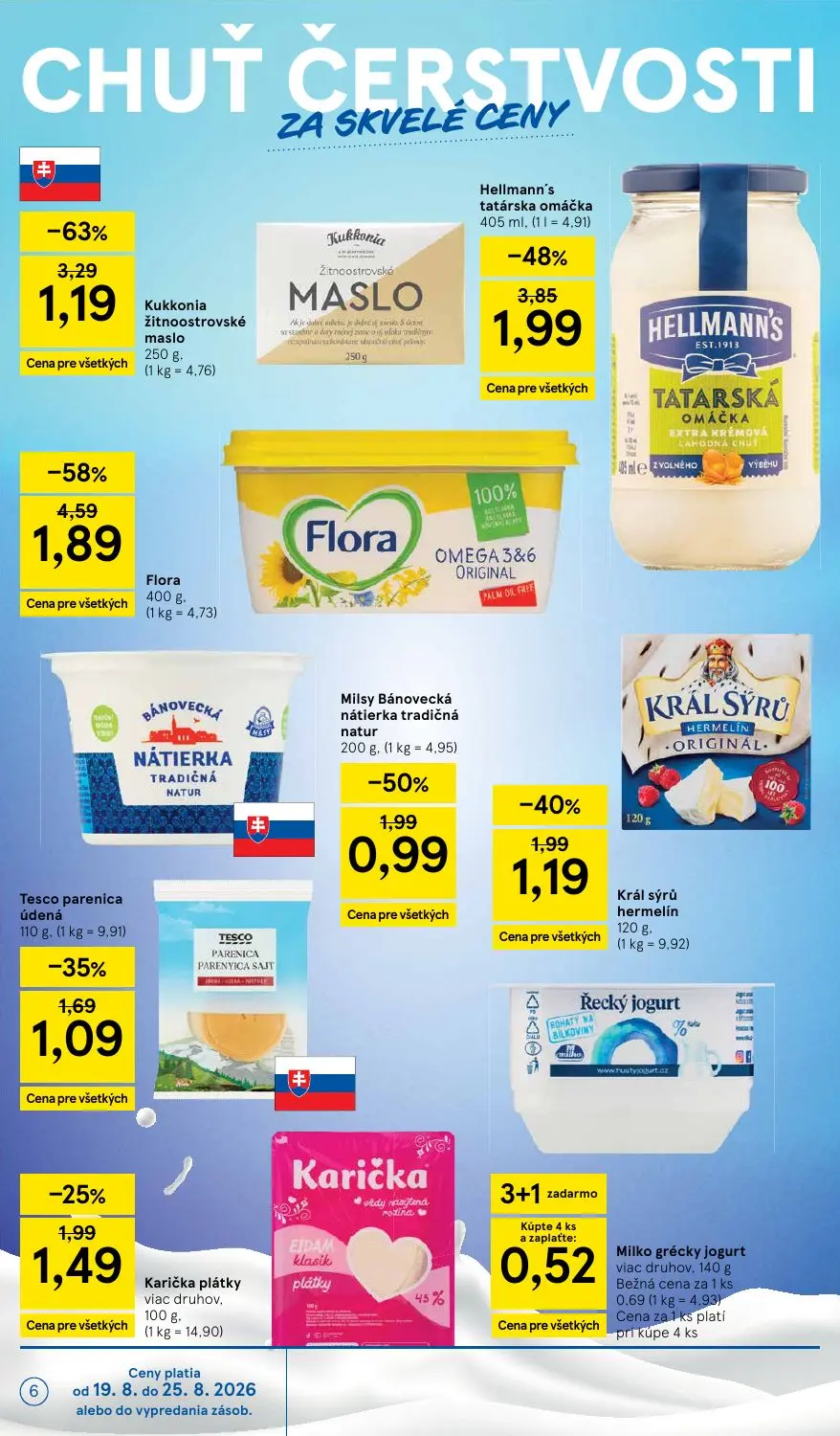 Tesco Supermarket leták, strana 6 z 30