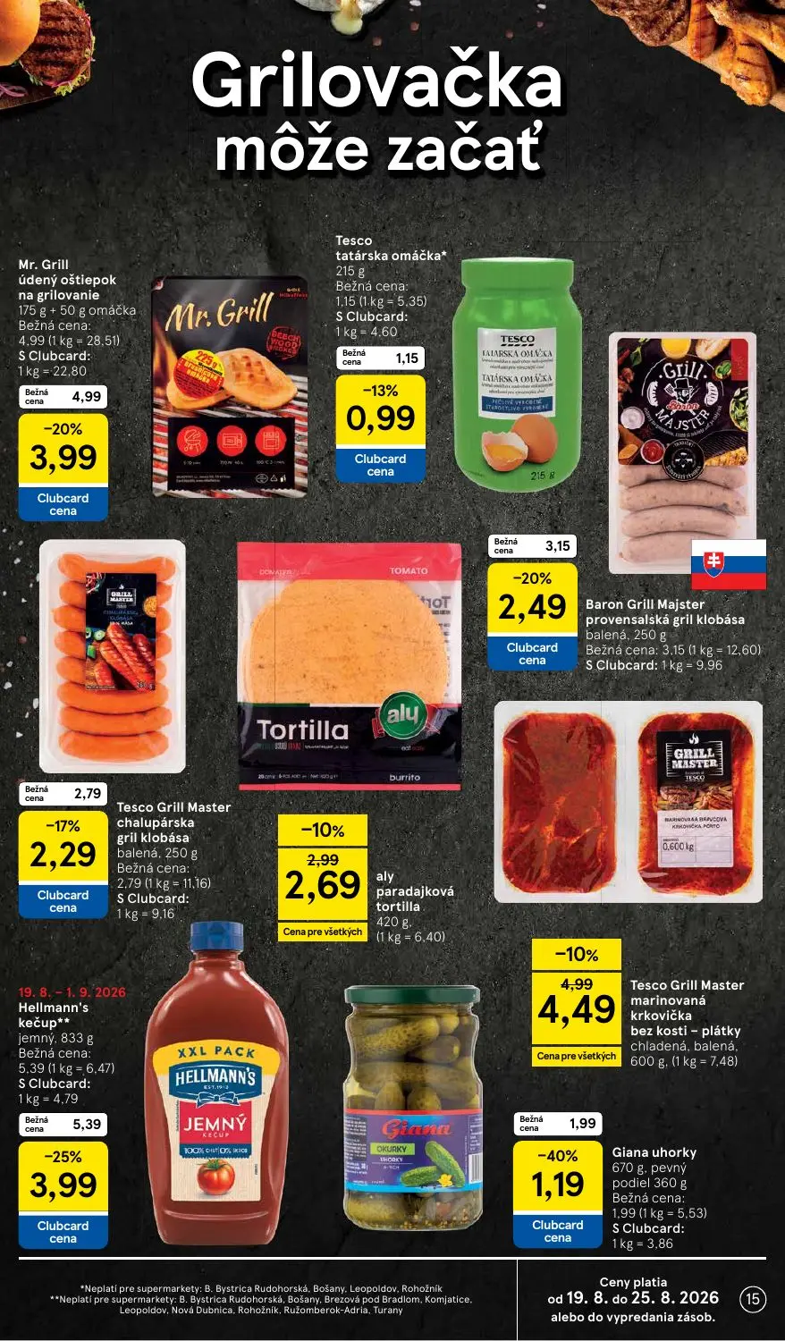 Tesco Supermarket leták, strana 15 z 30