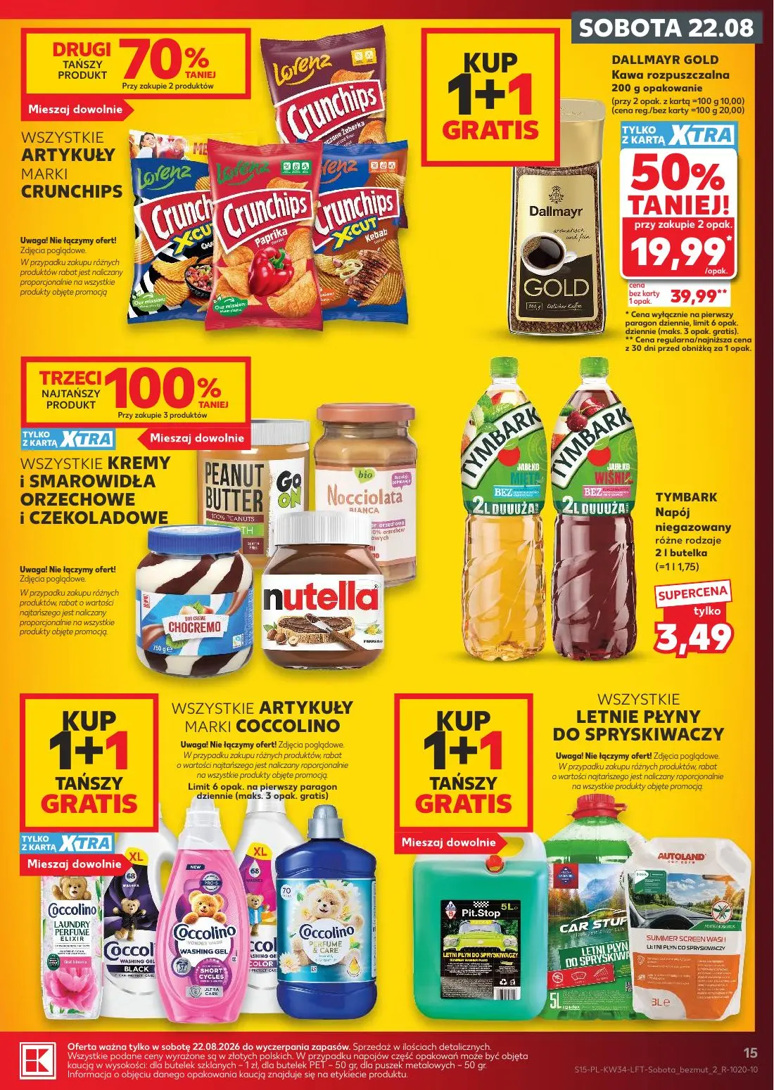 Kaufland gazetka, strona 15 z 56 — DALLMAYR GOLD Kawa rozpuszczalna 200 g opakowanie