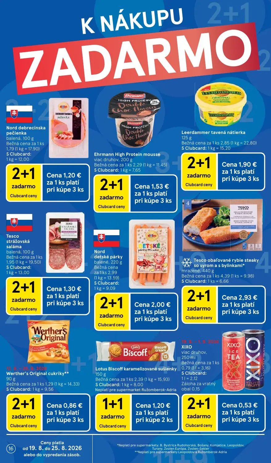 Tesco Supermarket leták, strana 16 z 30