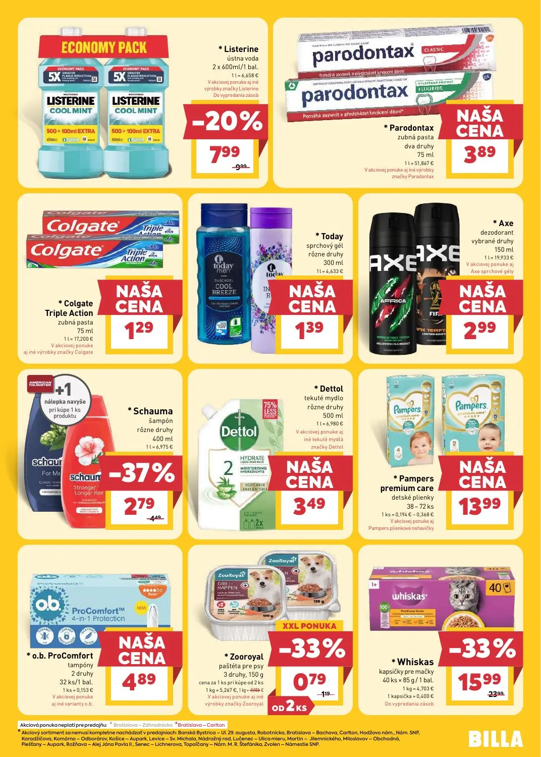 Billa leták, strana 23 z 32 — Whiskas kapsičky pre mačky