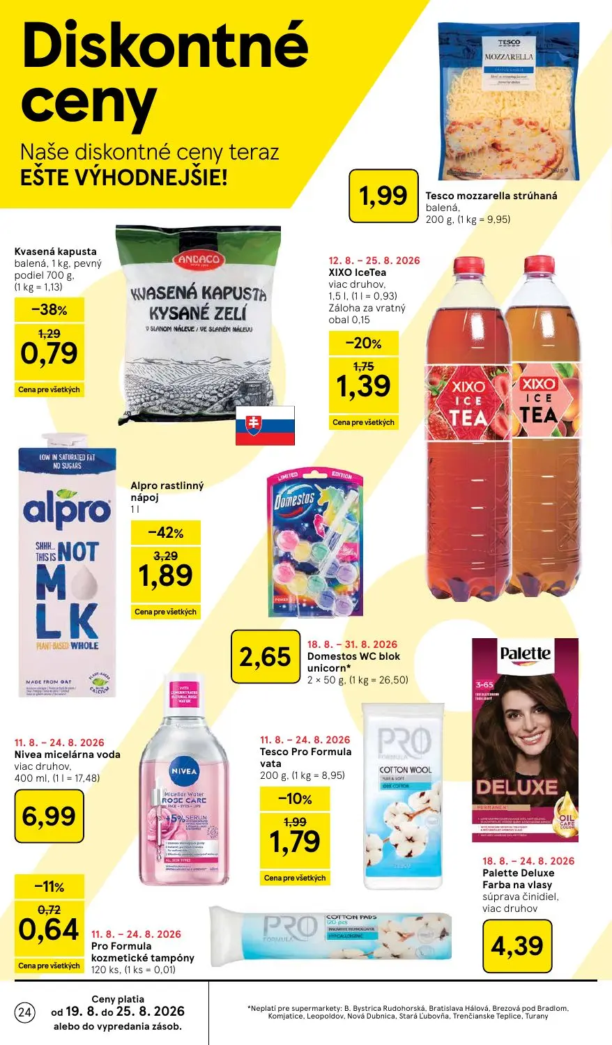 Tesco Supermarket leták, strana 24 z 30