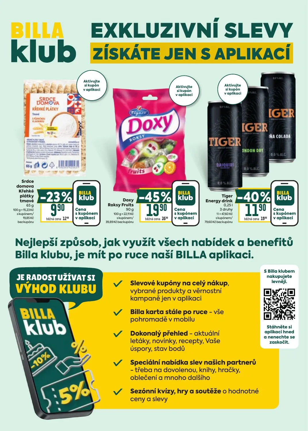 Billa leták, strana 32 z 33