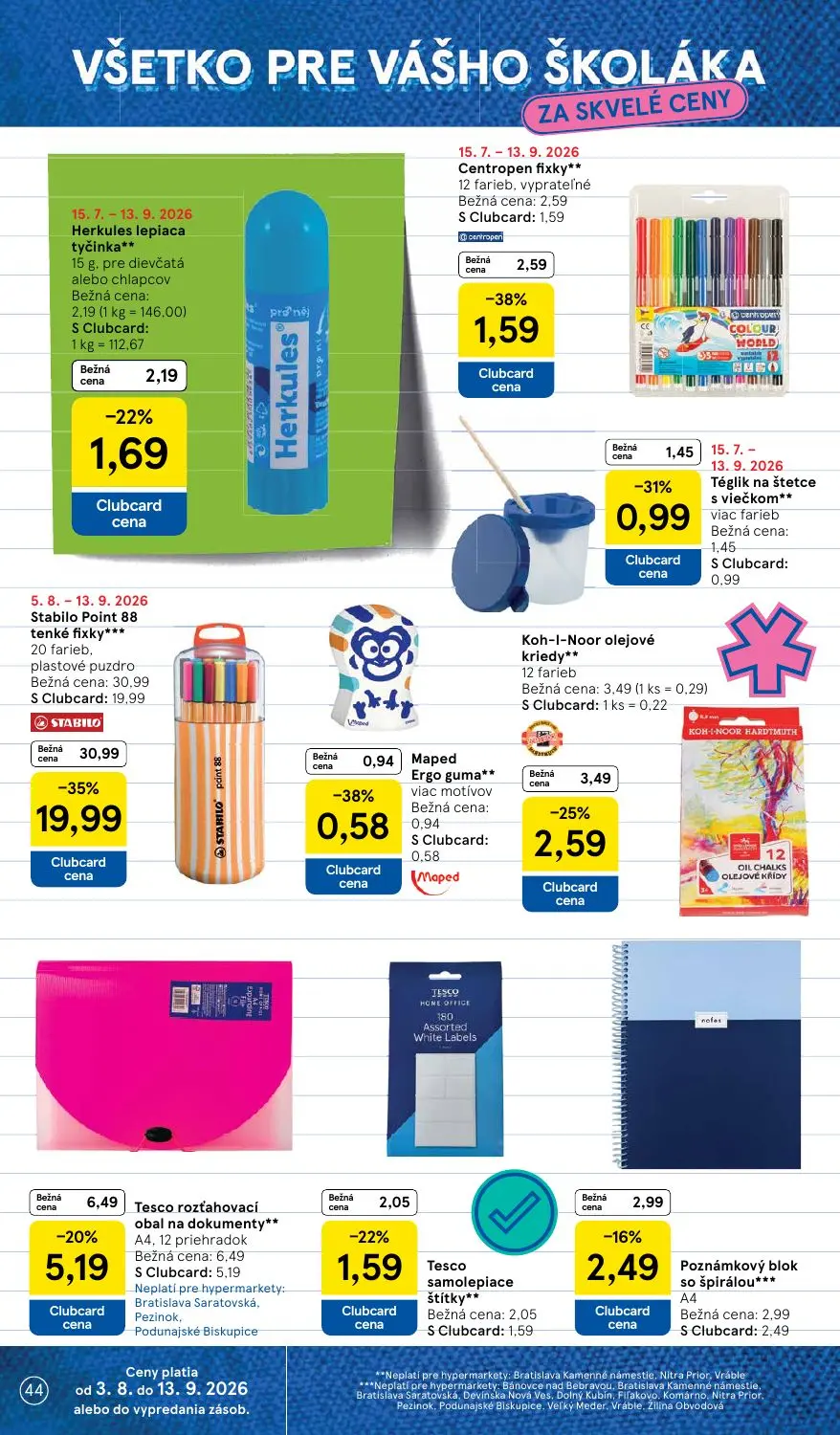 Tesco leták, strana 44 z 50