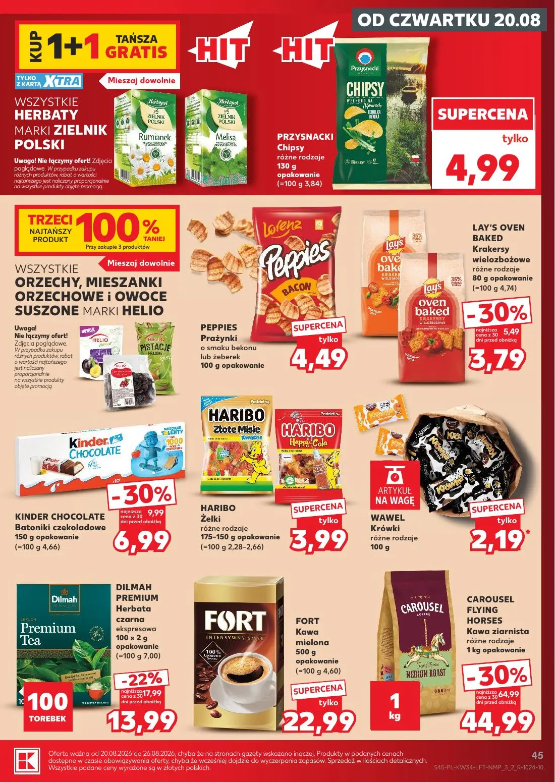 Kaufland gazetka, strona 45 z 56 — CAROUSEL FLYING HORSES Kawa ziarnista