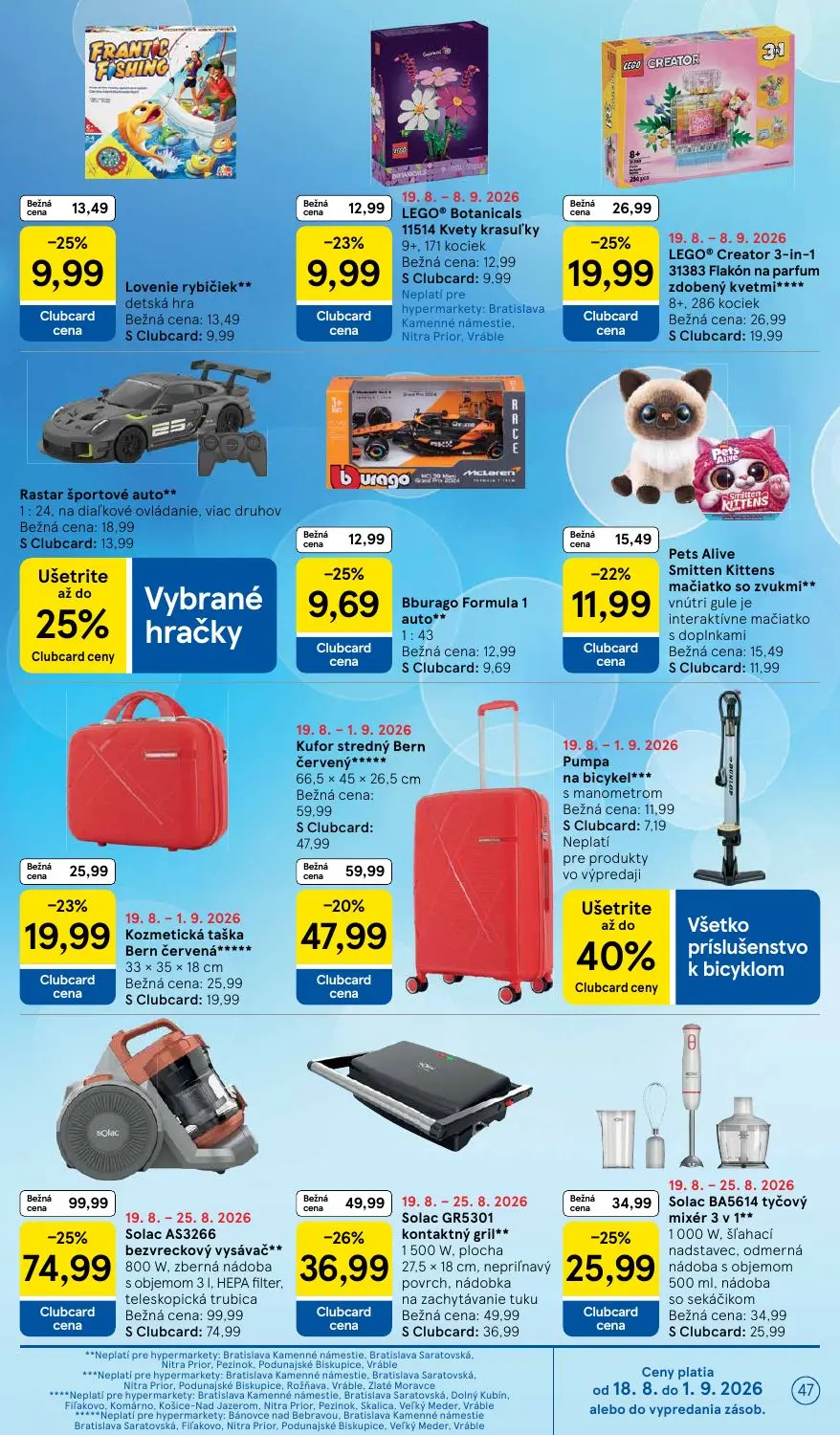 Tesco leták, strana 47 z 50