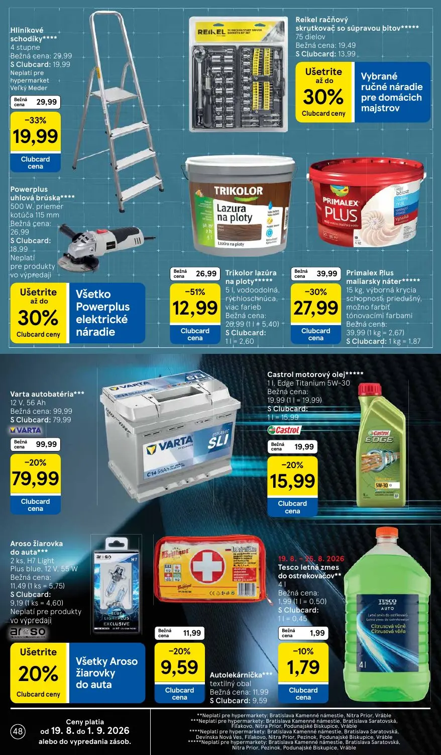 Tesco leták, strana 48 z 50