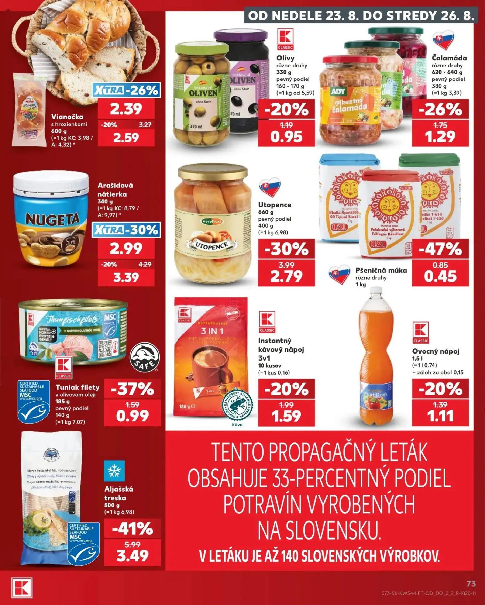 Kaufland leták, strana 73 z 76