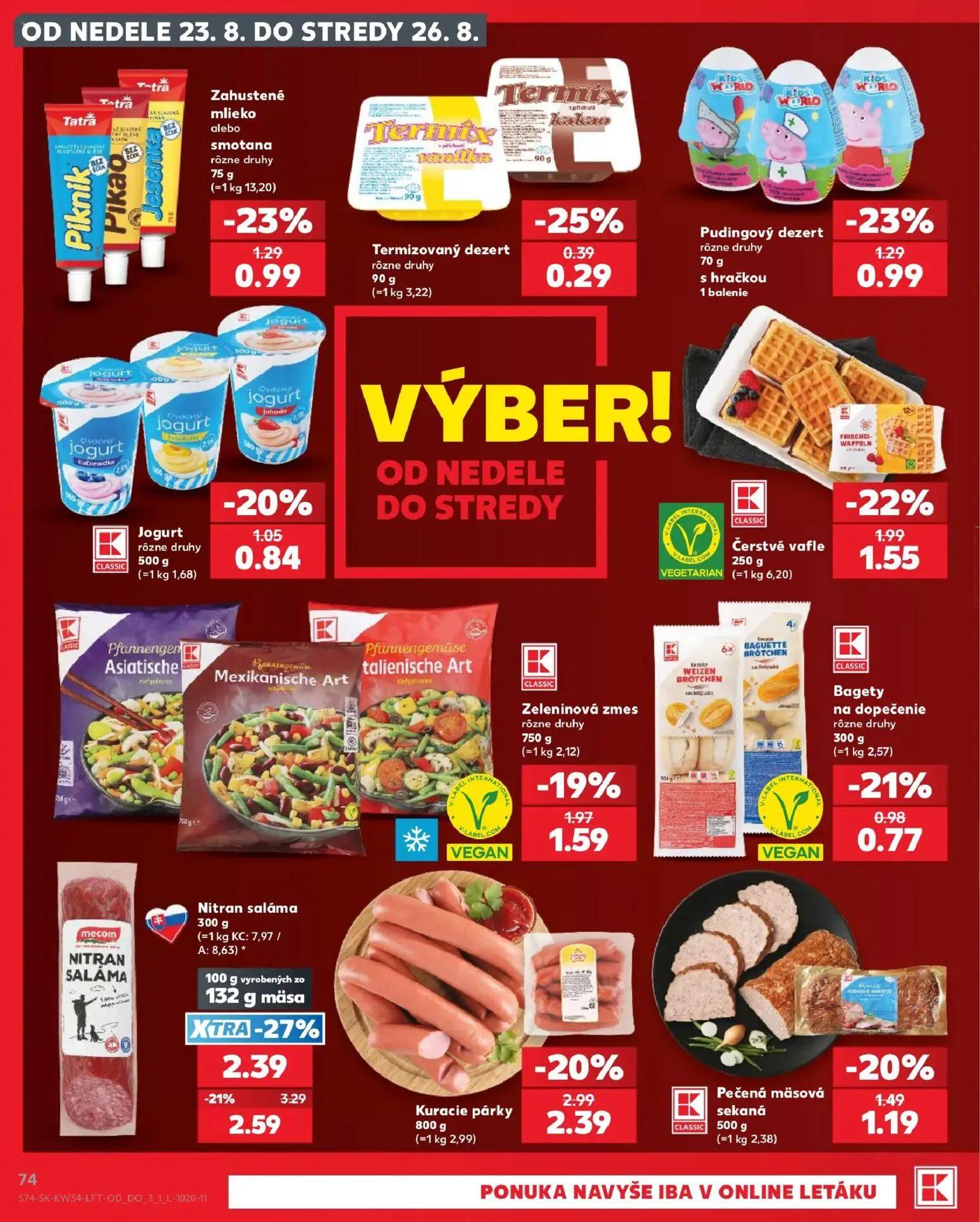 Kaufland leták, strana 74 z 76