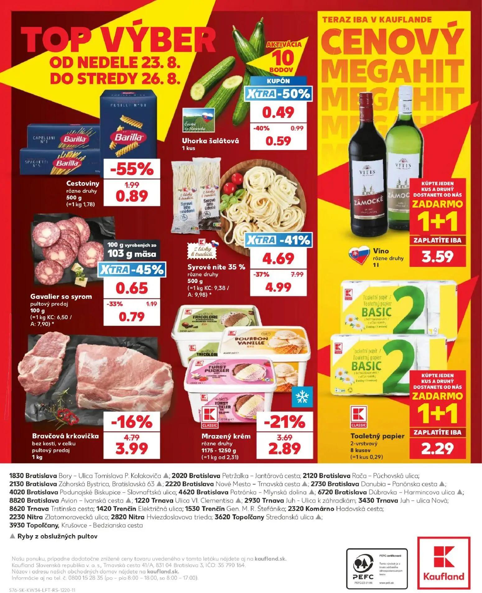 Kaufland leták, strana 76 z 76